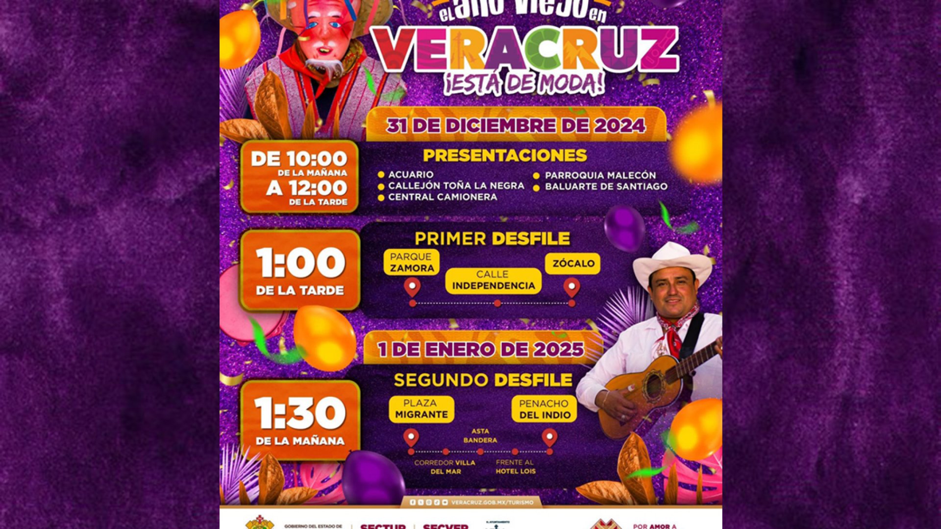 Gran despliegue de seguridad para las festividades de fin de año en el puerto de Veracruz