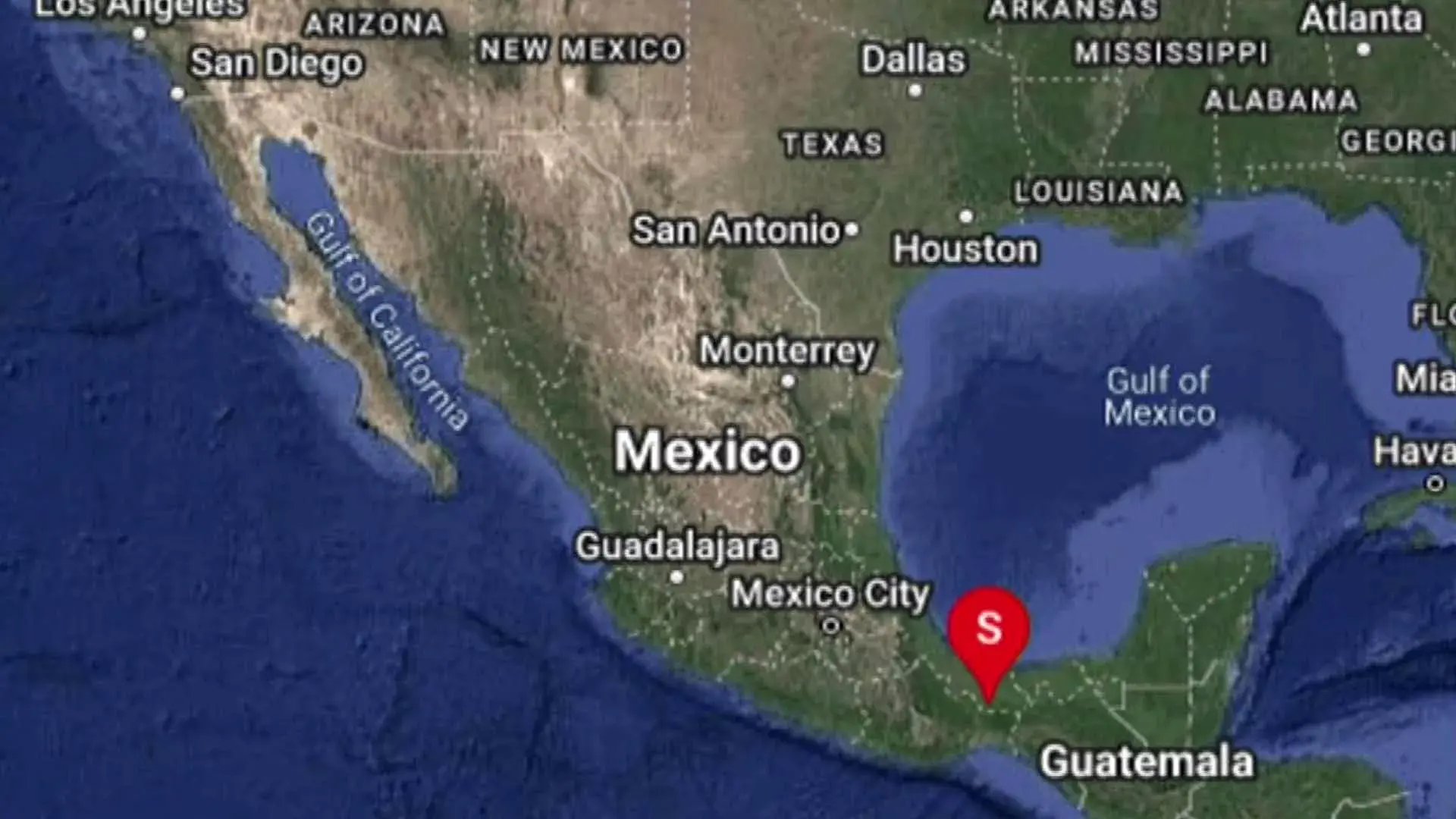 Sismo de magnitud 5 sacude el Sur de Veracruz