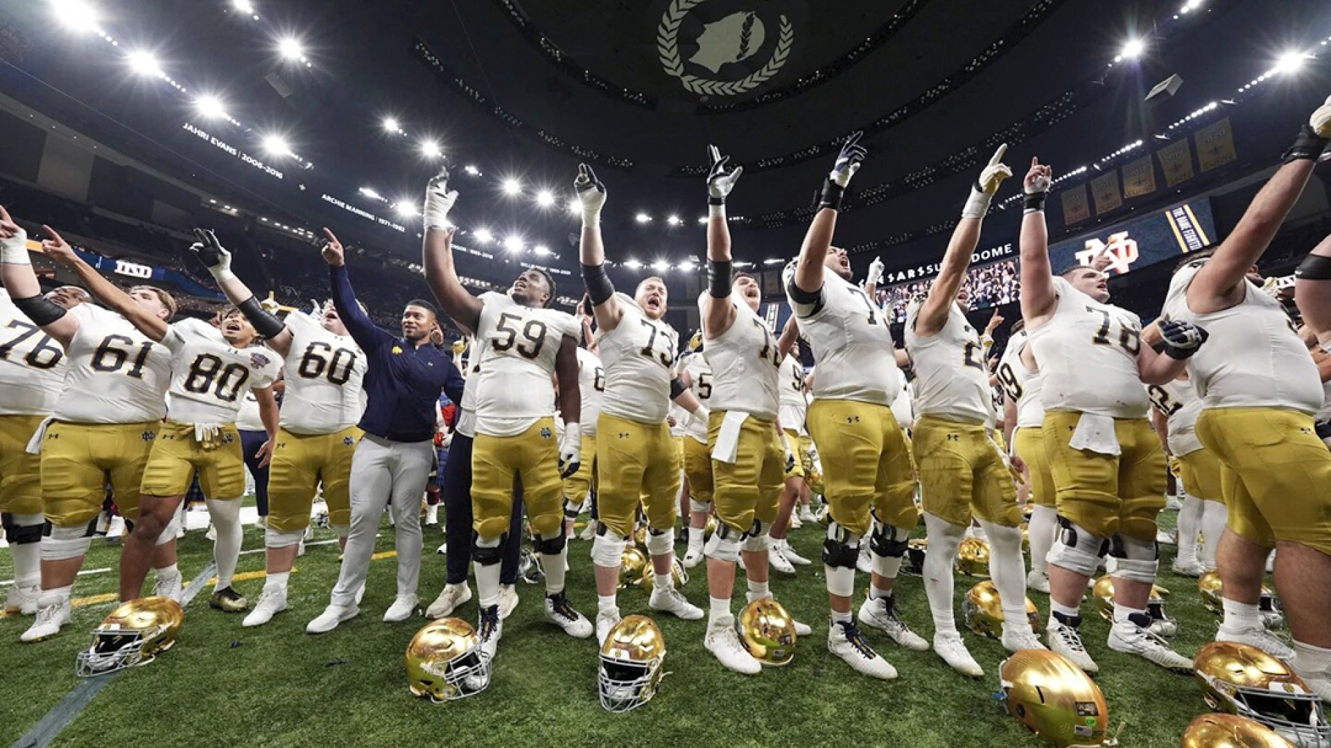 Notre Dame gana el Sugar Bowl y elimina a Georgia