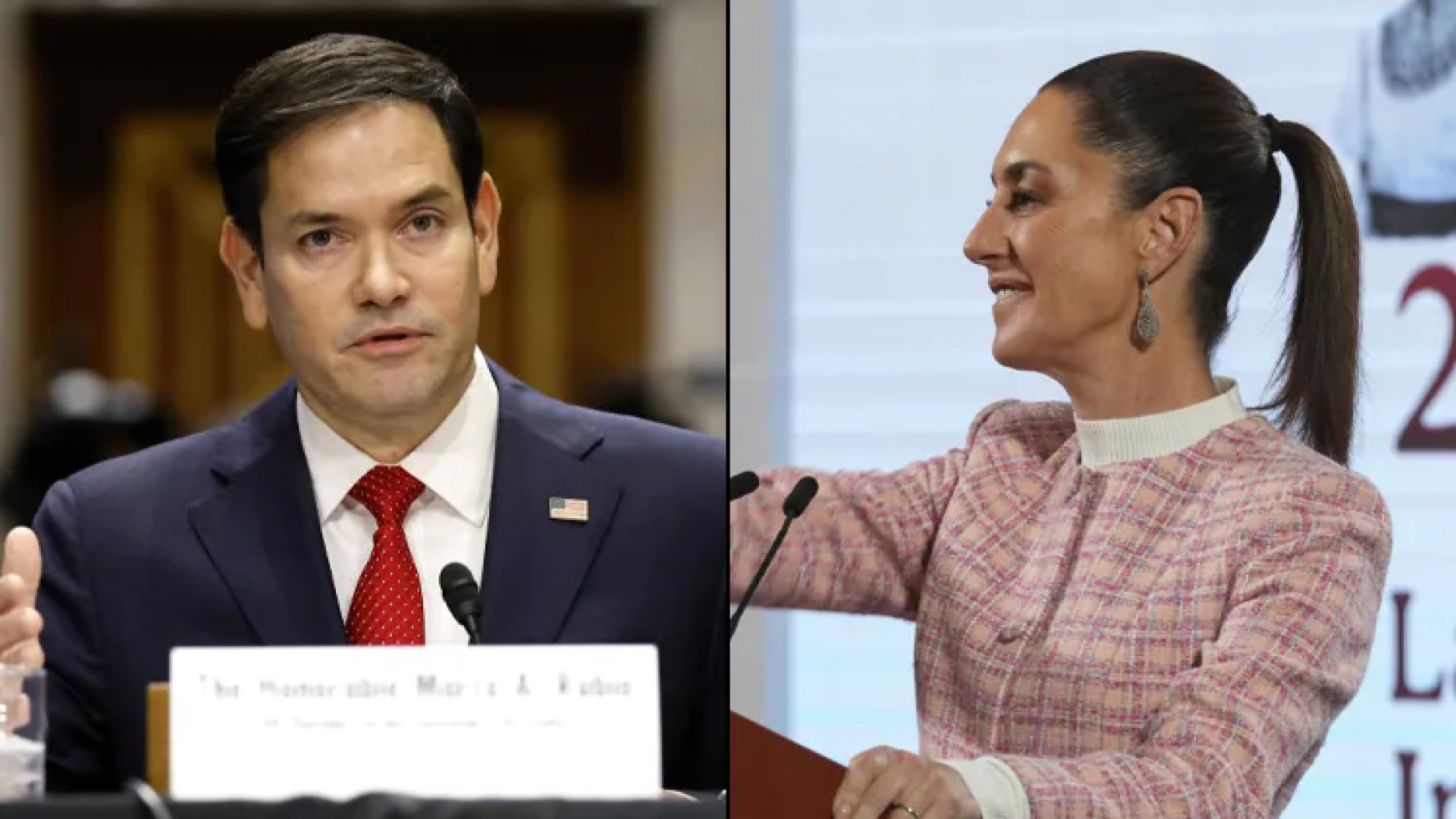 Sheinbaum “le toma la palabra” a Marco Rubio para colaborar con EU contra los cárteles