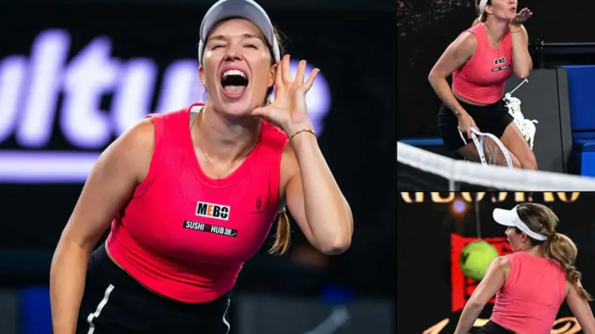 Danielle Collins agradece a fans “súper borrachos” que la abuchearon en su victoria
