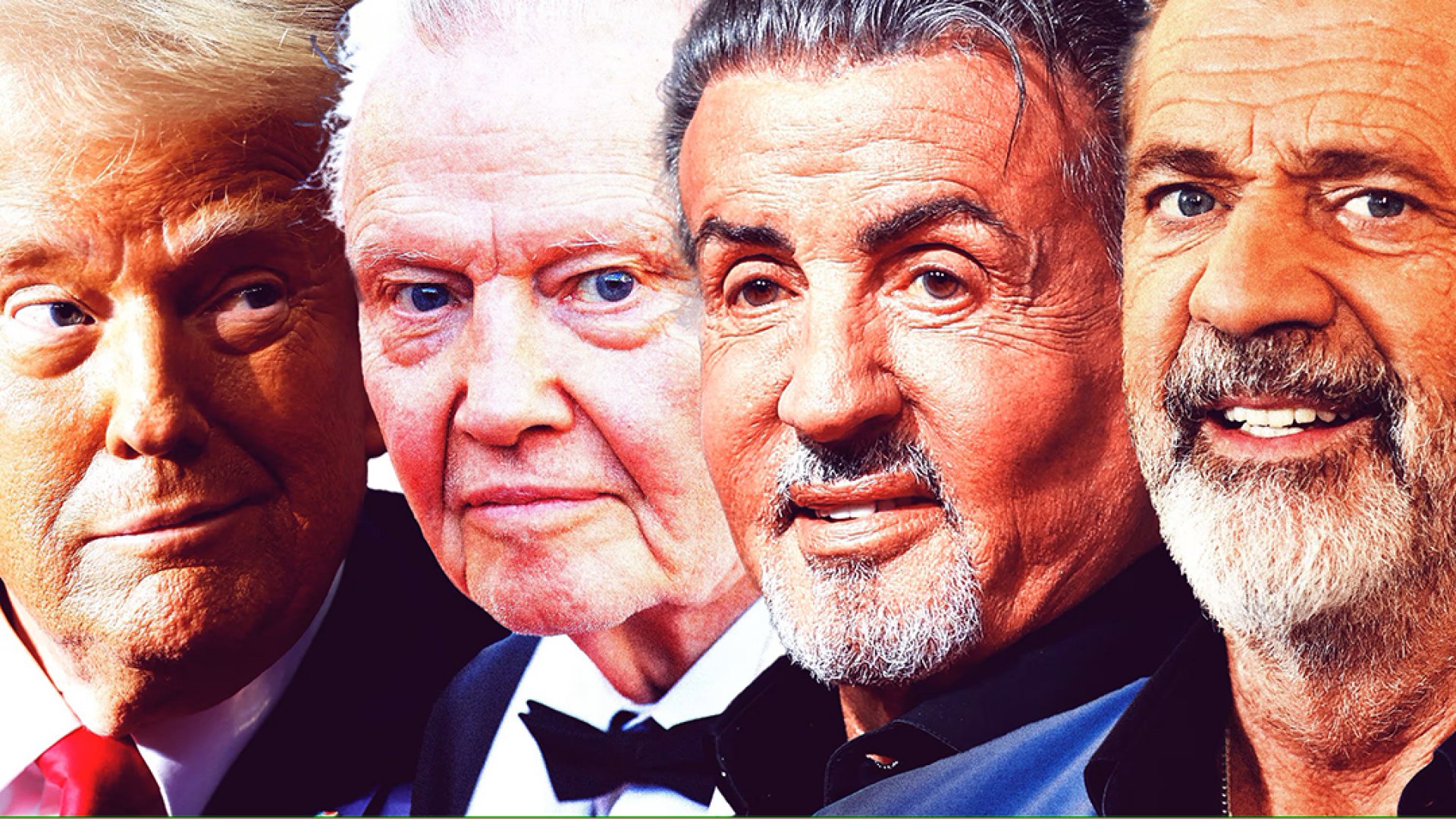 Donald Trump nombra a Mel Gibson, Sylvester Stallone y Jon Voight como sus “Embajadores Especiales” en Hollywood