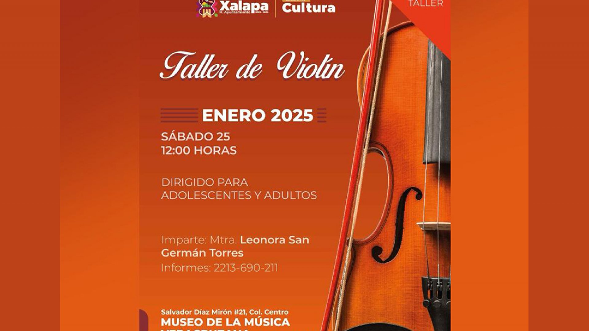Invita Ayuntamiento a disfrutar de diversas actividades culturales