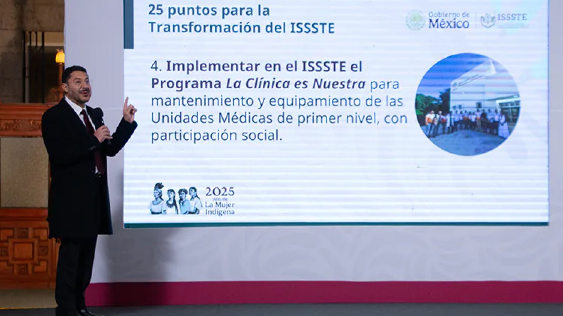 “La clínica es nuestra” se incorpora al ISSSTE: Martí Batres