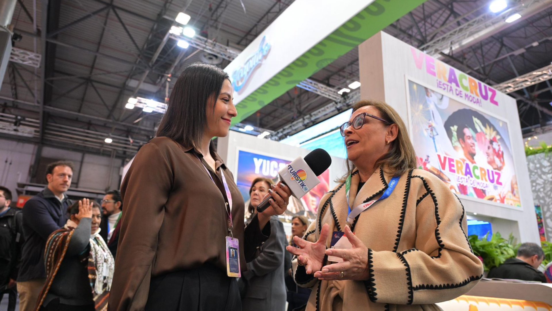 Rocío Nahle en la 45ª Feria Internacional del Turismo 2025