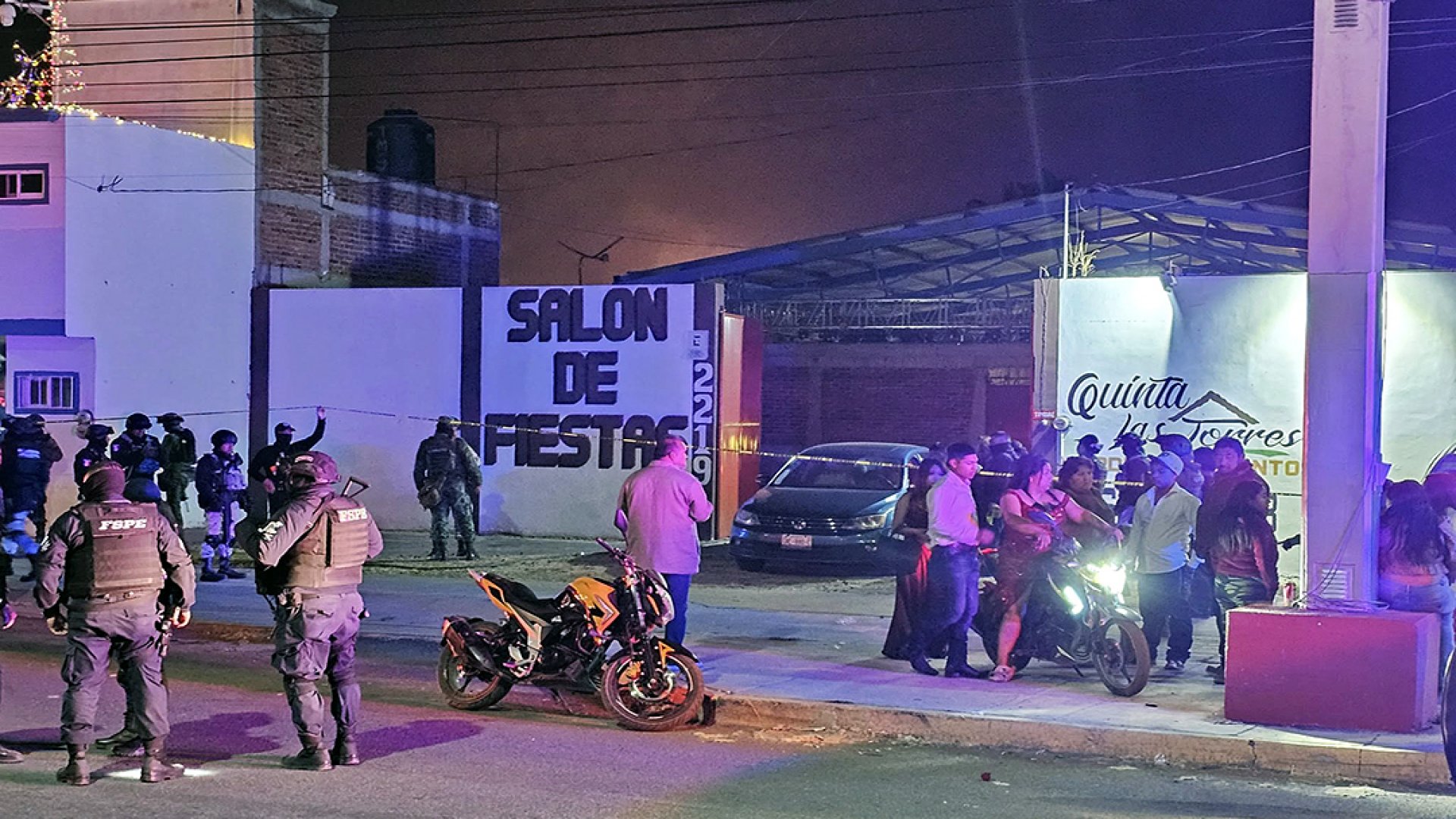 Comando armado irrumpe boda en Salamanca; deja tres muertos y 16 heridos