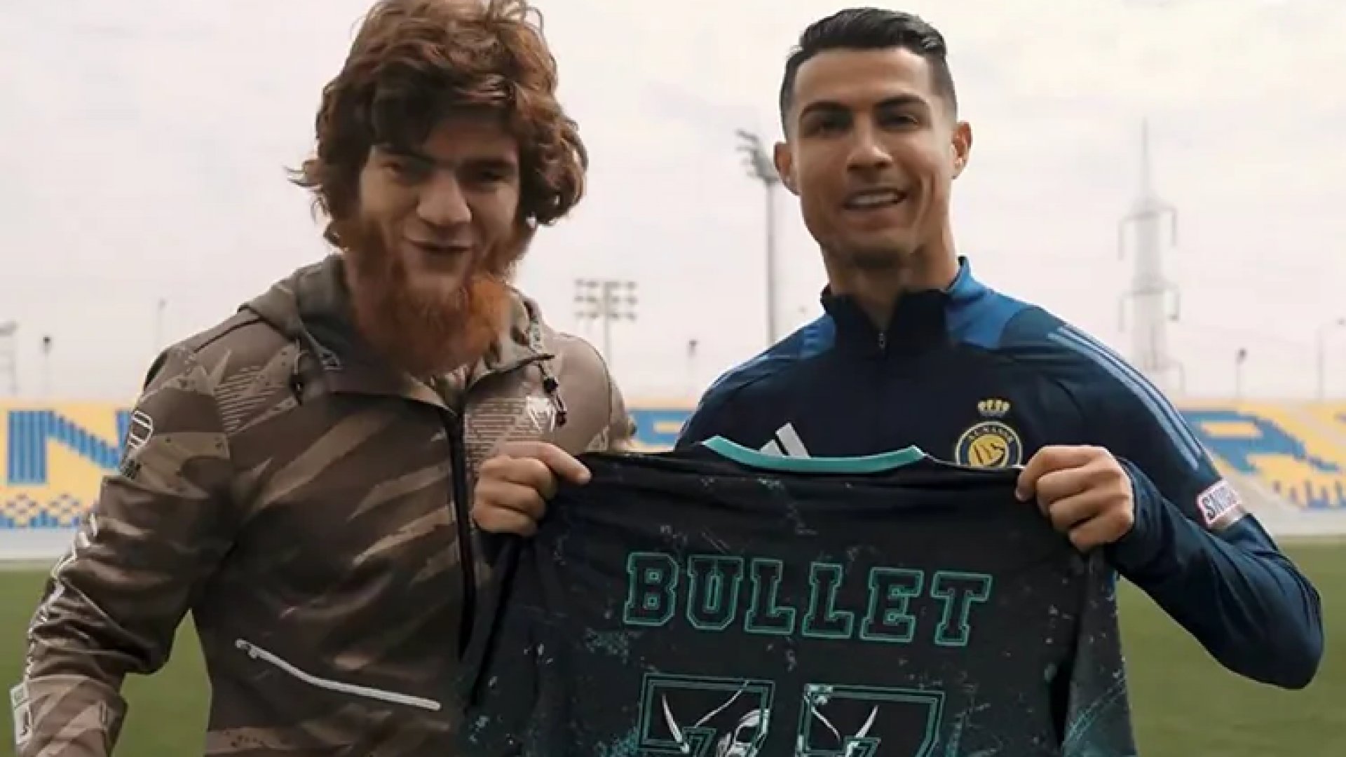 Cristiano Ronaldo y Shara Bullet, peleador del UFC, “luchan” y “se echan cascarita”