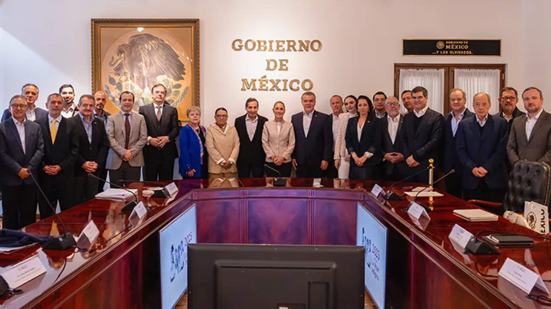 Sheinbaum revisa avances del Plan México con empresarios ante aranceles de EU