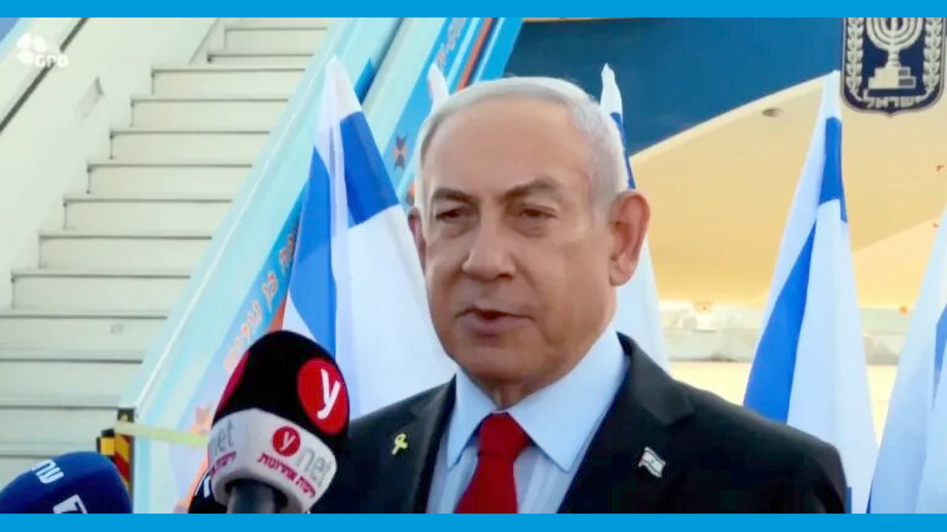 Netanyahu parte rumbo a Washington para reunirse con Donald Trump