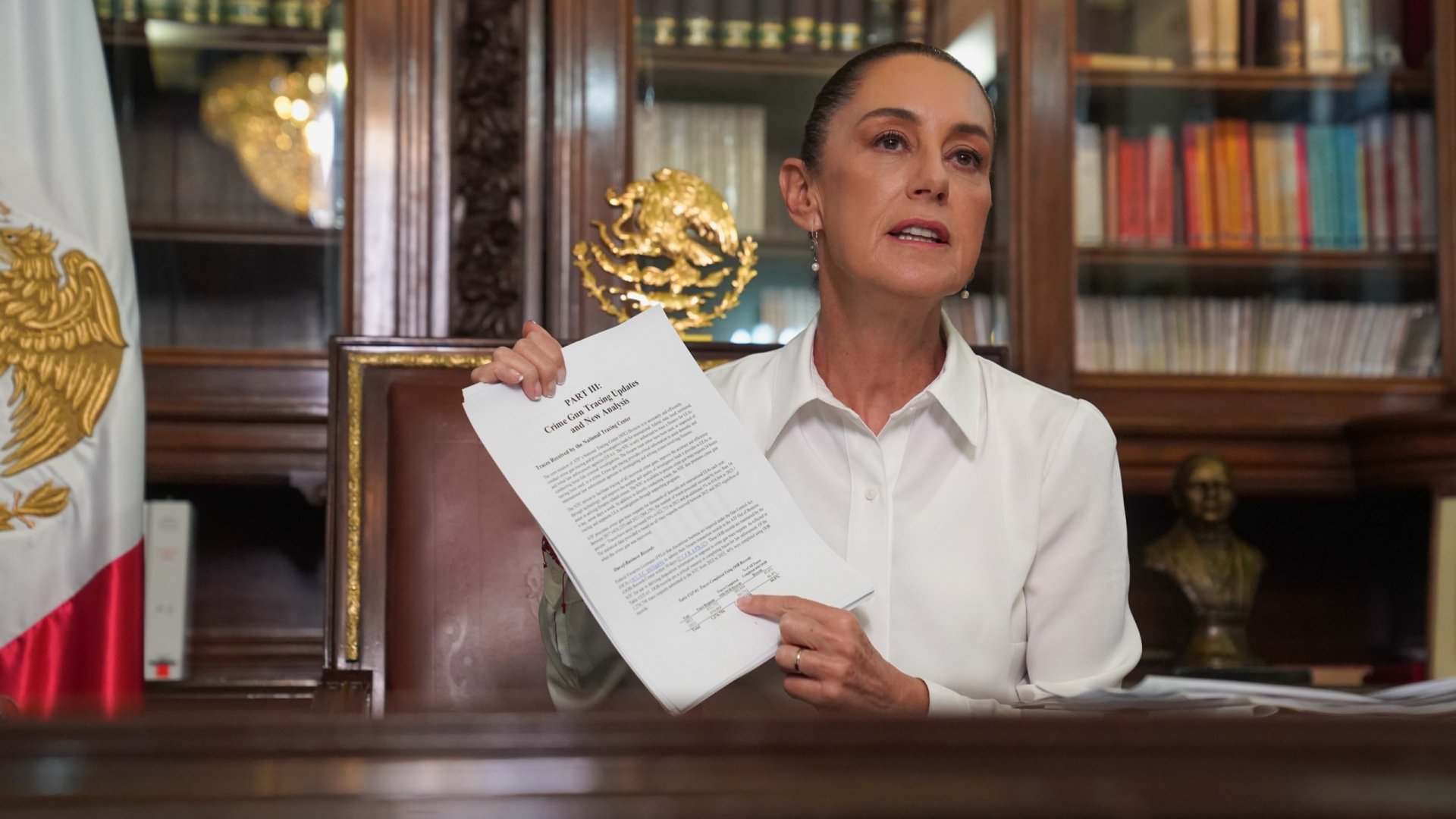 Claudia Sheinbaum reitera a Donald Trump propuesta de mesa de trabajo