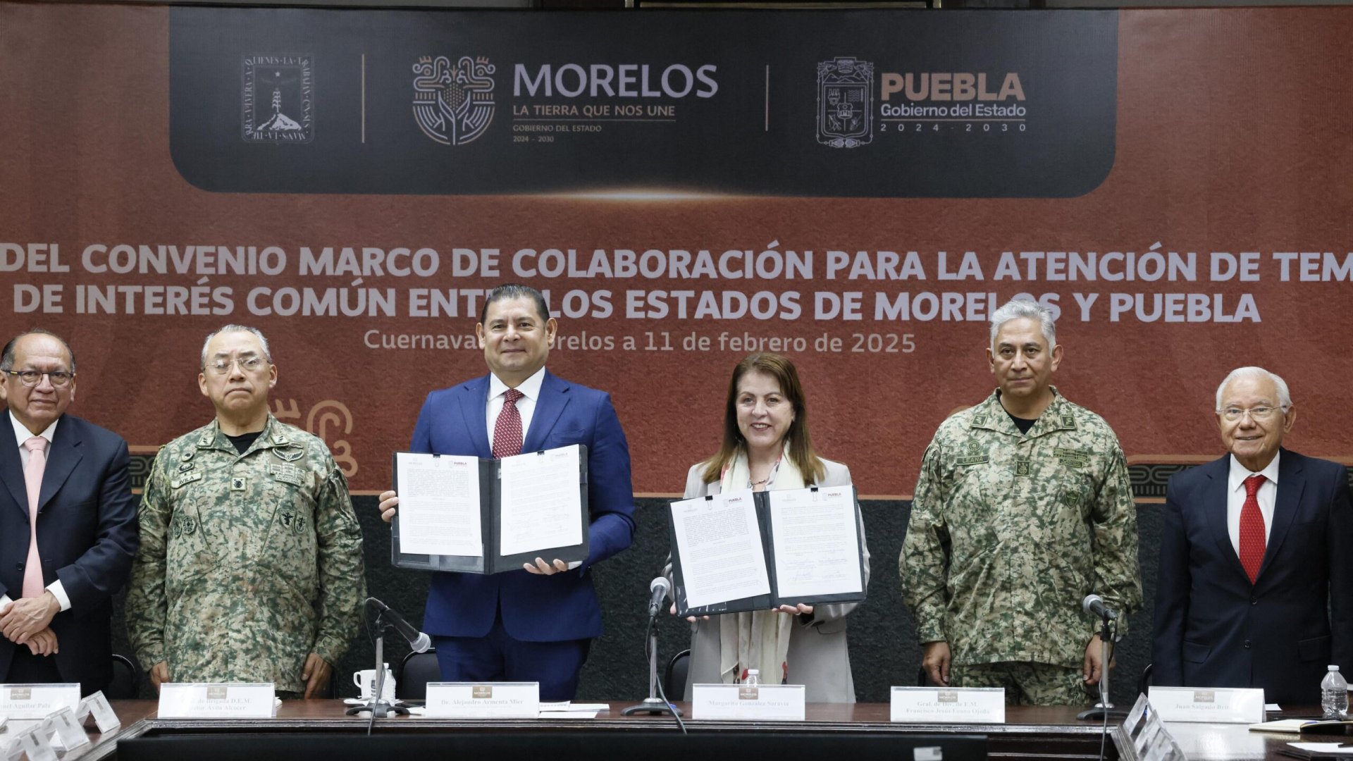 Gobiernos de Morelos y Puebla alineados al Plan Nacional de Sheinbaum
