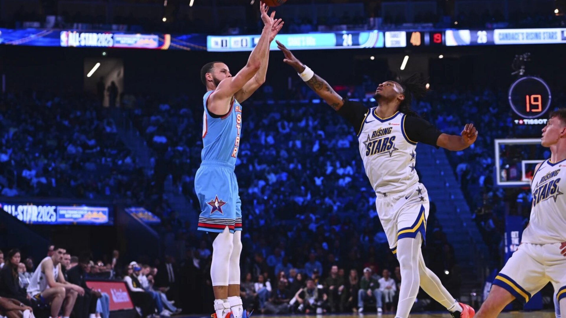 Team Shaq se corona en el All-Star Game 2025 con Stephen Curry como MVP