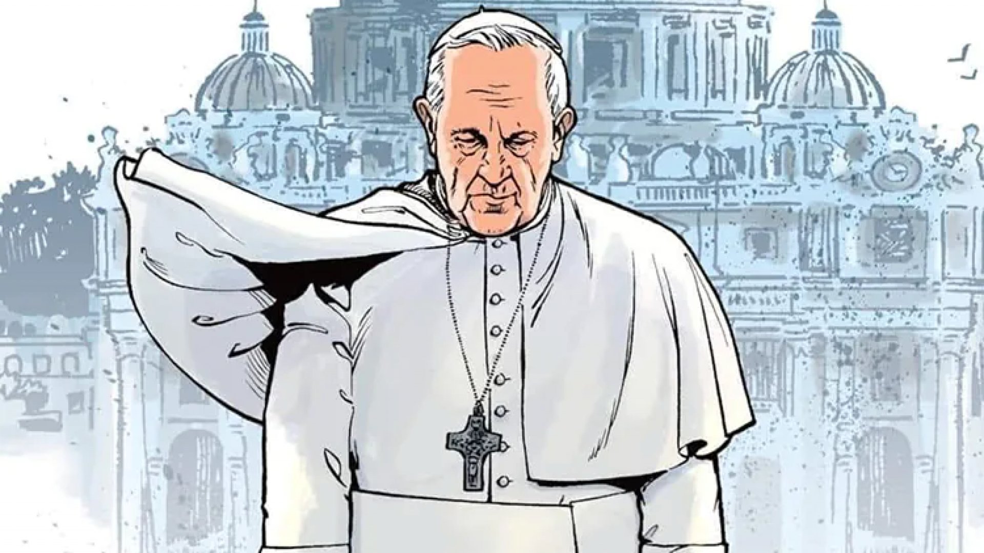 Papa Francisco muestra ligera mejoría, informa el Vaticano; Giorgia Meloni visita al pontífice