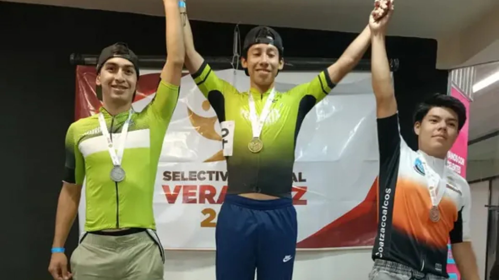 Coatzacoalcos domina con tres oros el selectivo estatal de ciclismo