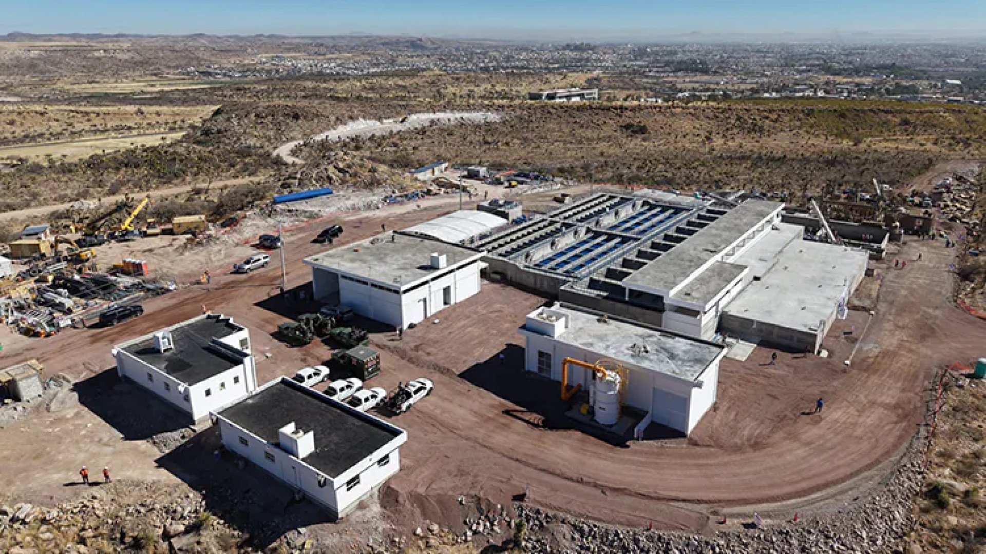 Claudia Sheinbaum supervisa potabilizadora que garantizará agua limpia a Durango