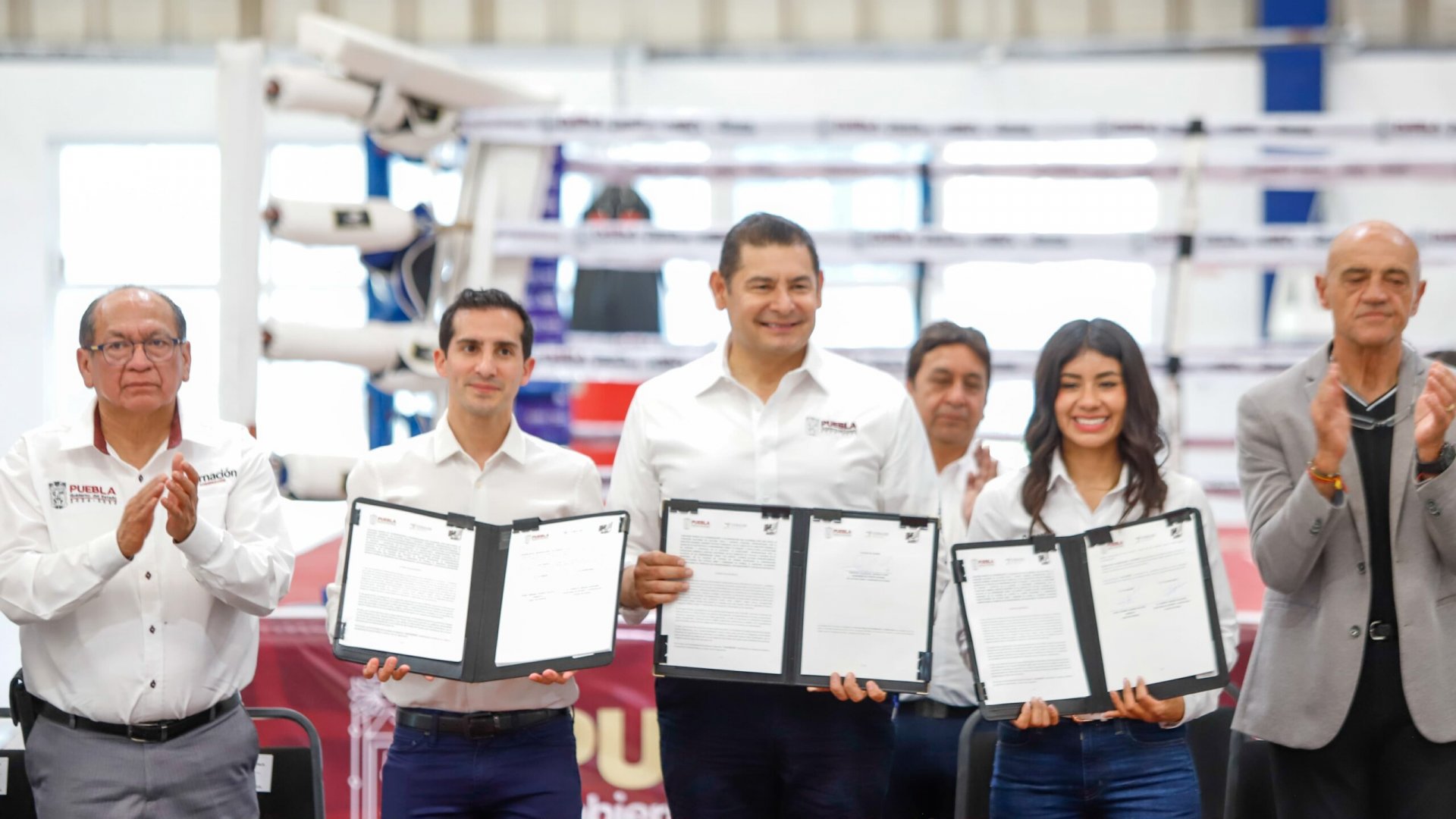 Gobierno de Puebla cumple con el deporte y la federación