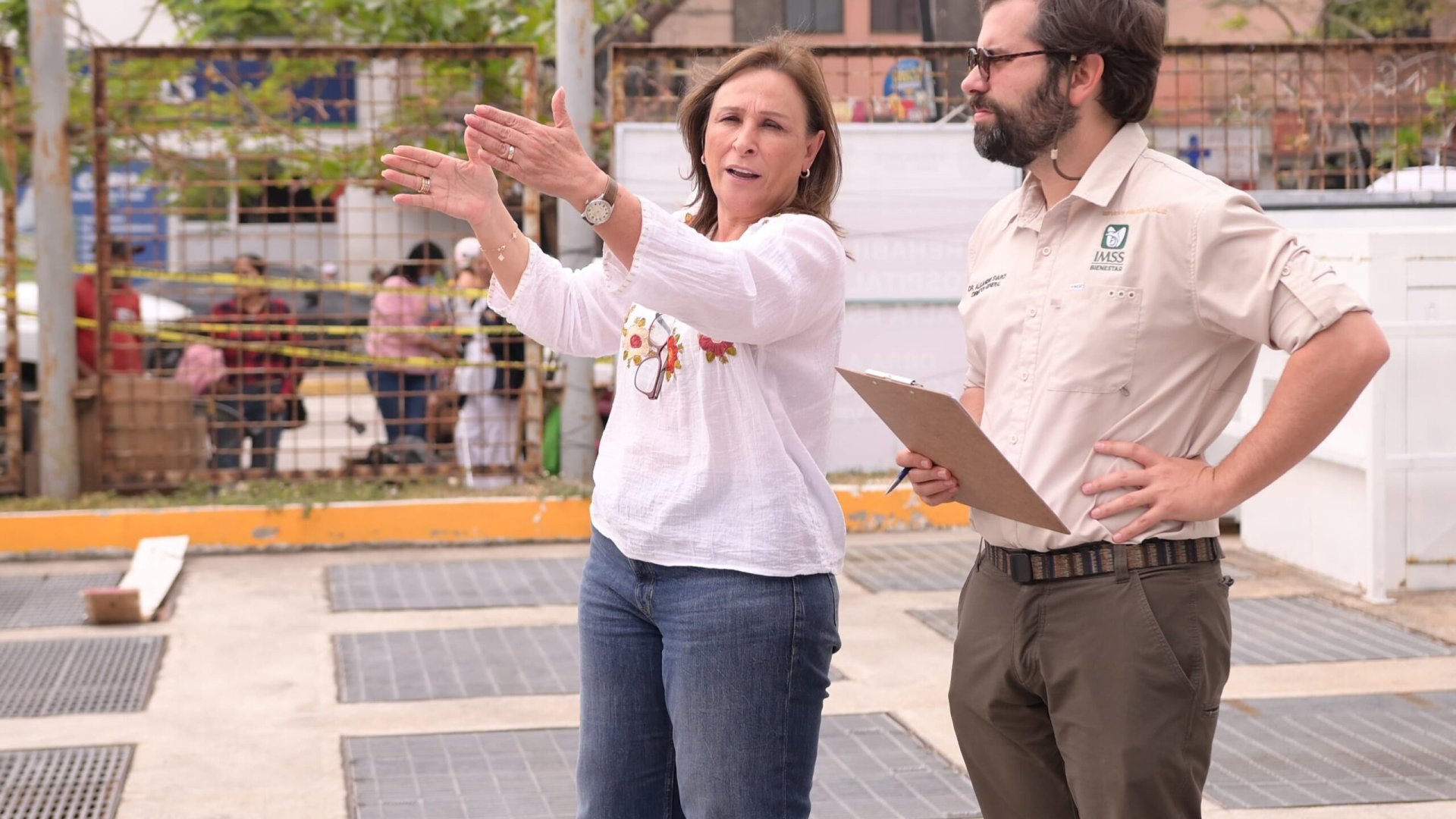 Rocío Nahle anuncia mejoras en infraestructura y atención del HAEV