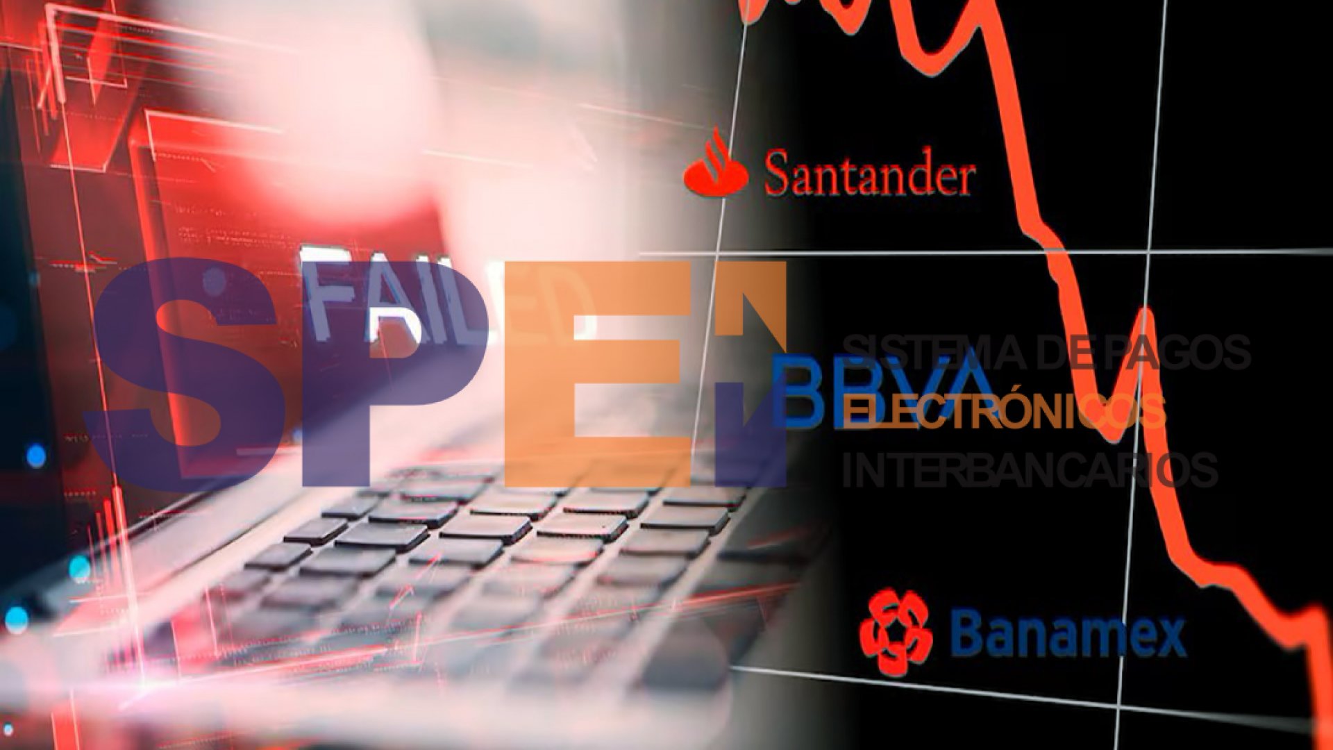 Fallas en SPEI afectan transferencias en plena quincena: usuarios reportan problemas en Santander, BBVA y Banamex