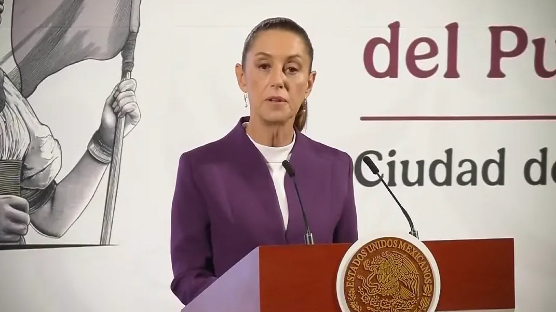 Sheinbaum anuncia medidas comerciales tras aranceles de Trump a México