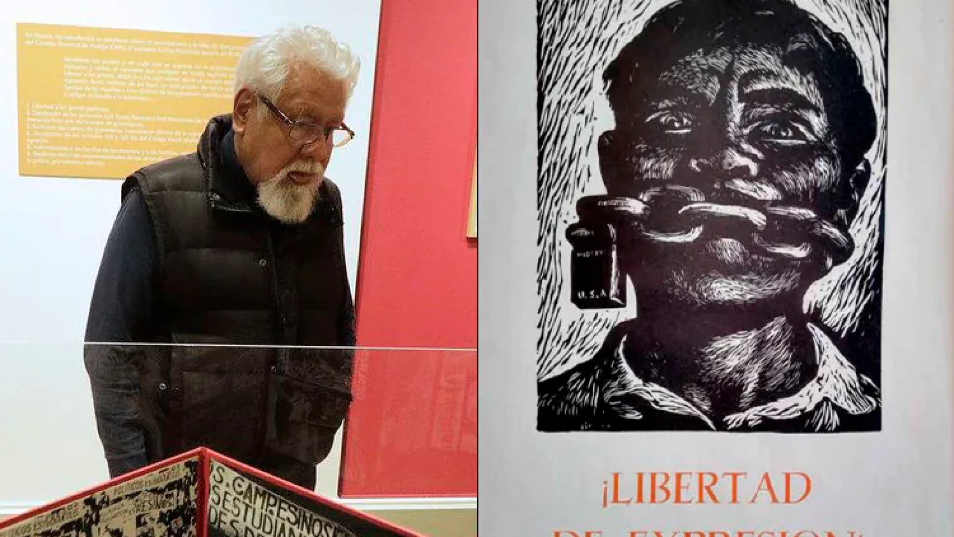 Fallece Arnulfo Aquino Casas, ícono de la gráfica en México y el movimiento estudiantil del 68