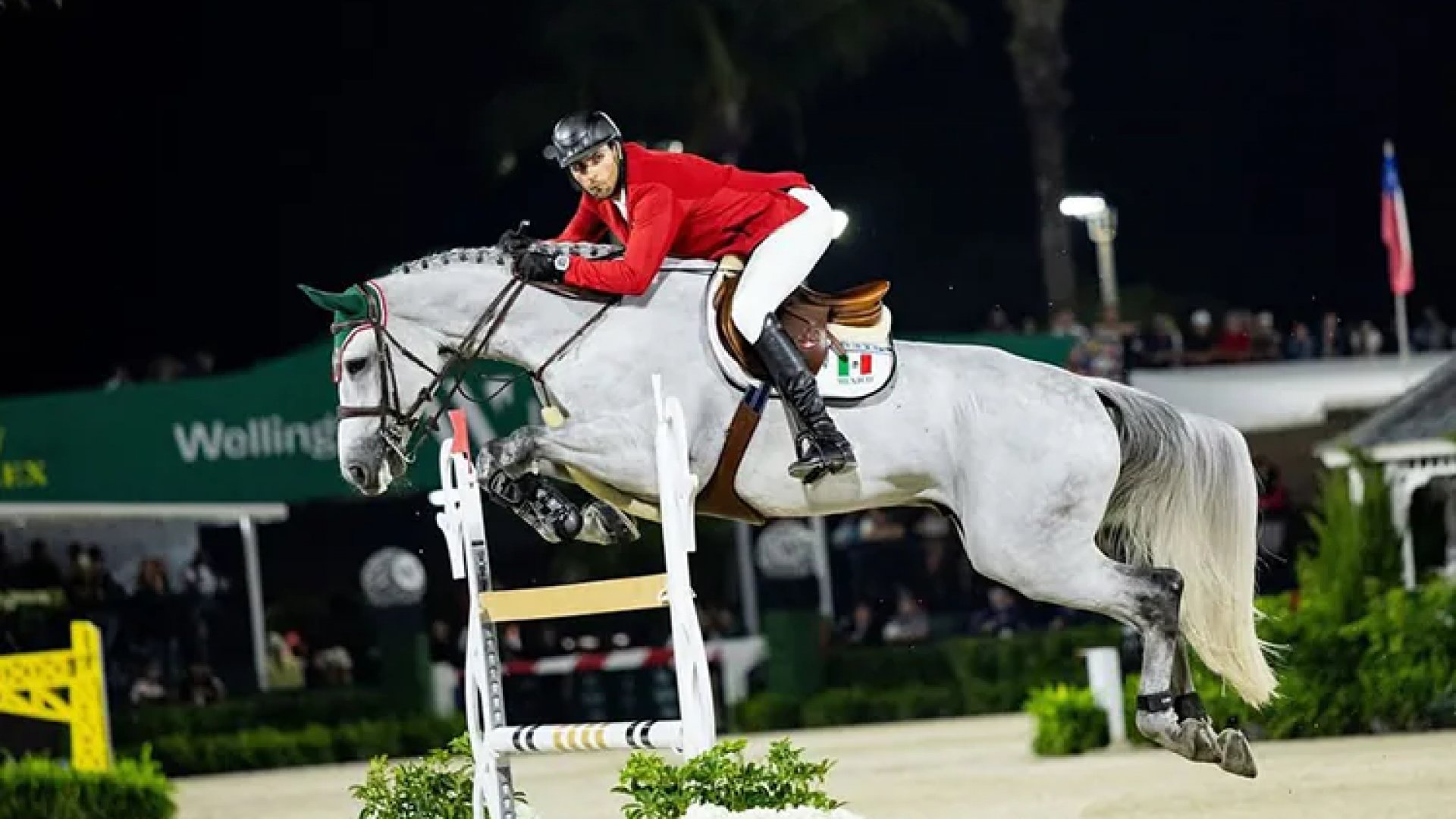 Arturo Parada, primer mexicano que domina el GP de la Copa de Naciones FEI de equitación