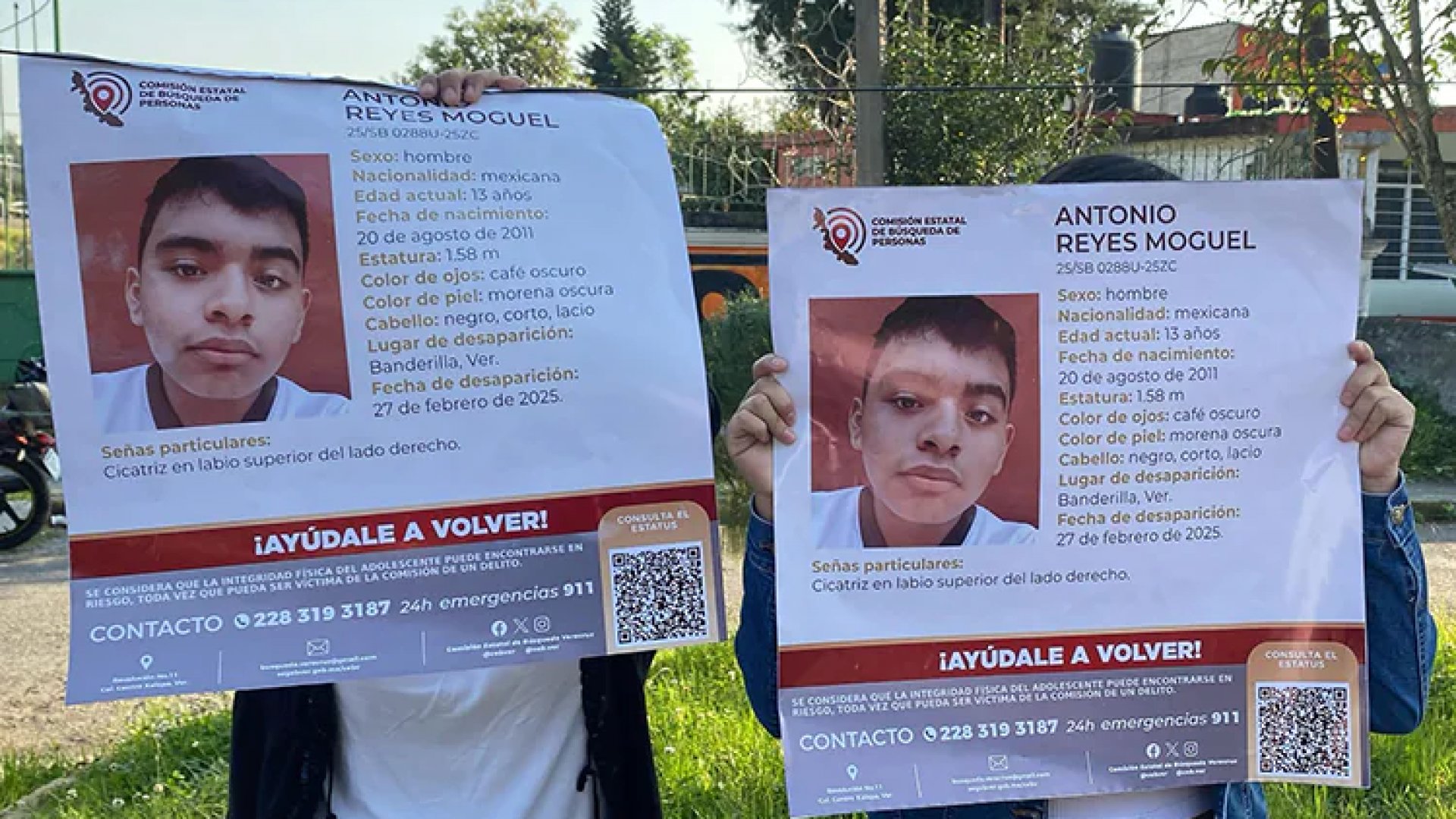 Hallan a Antonio Reyes Moguel, estudiante desaparecido en Banderilla, Veracruz