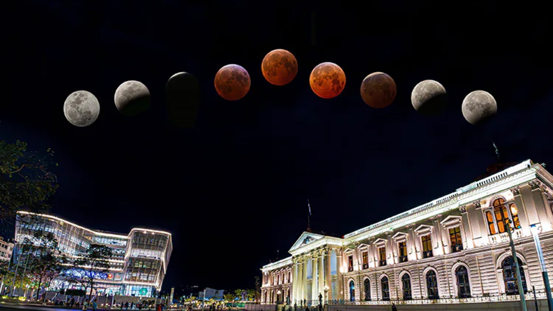 Luna de sangre: Eclipse total asombra a México y al planeta