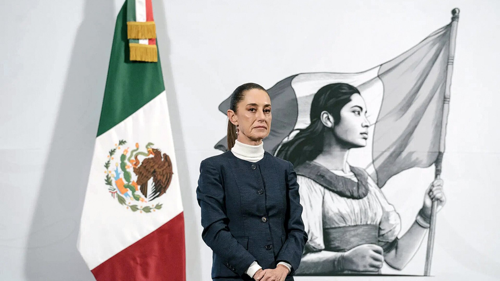 "Eres dura": Cómo la presidenta de México se ganó los elogios de Trump