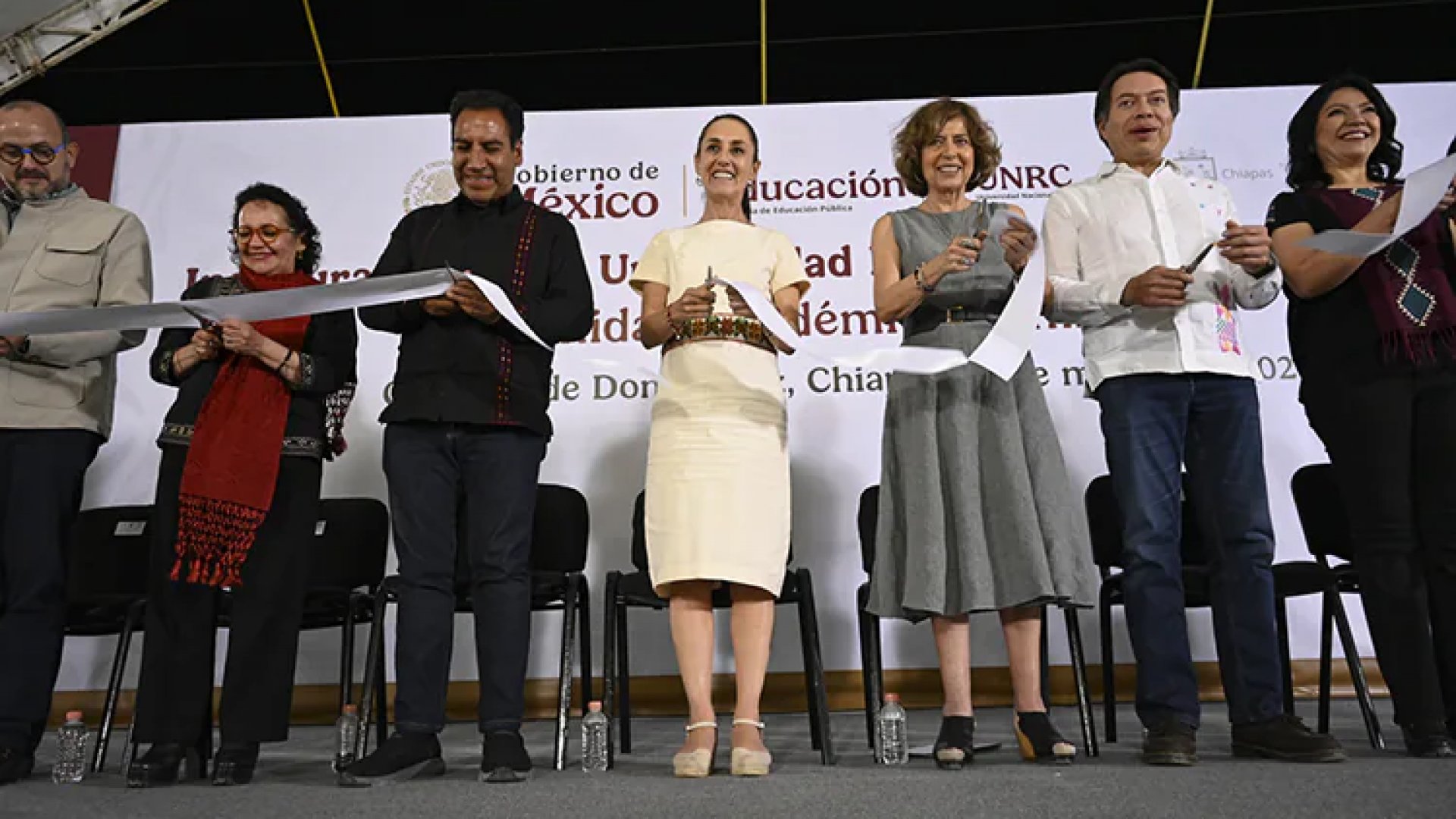 En Chiapas, Claudia Sheinbaum inaugura Universidad Nacional Rosario Castellanos