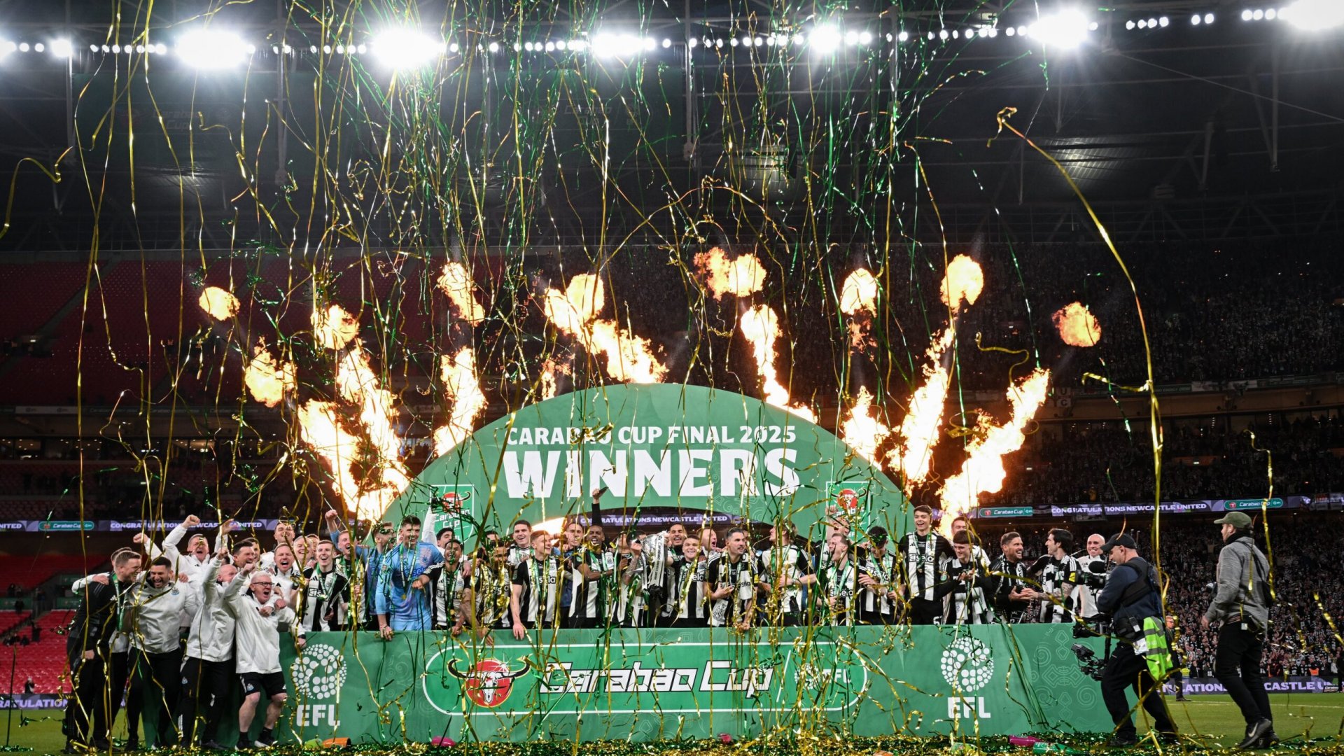 Newcastle United rompe una sequía de cinco décadas y conquista la Carabao Cup