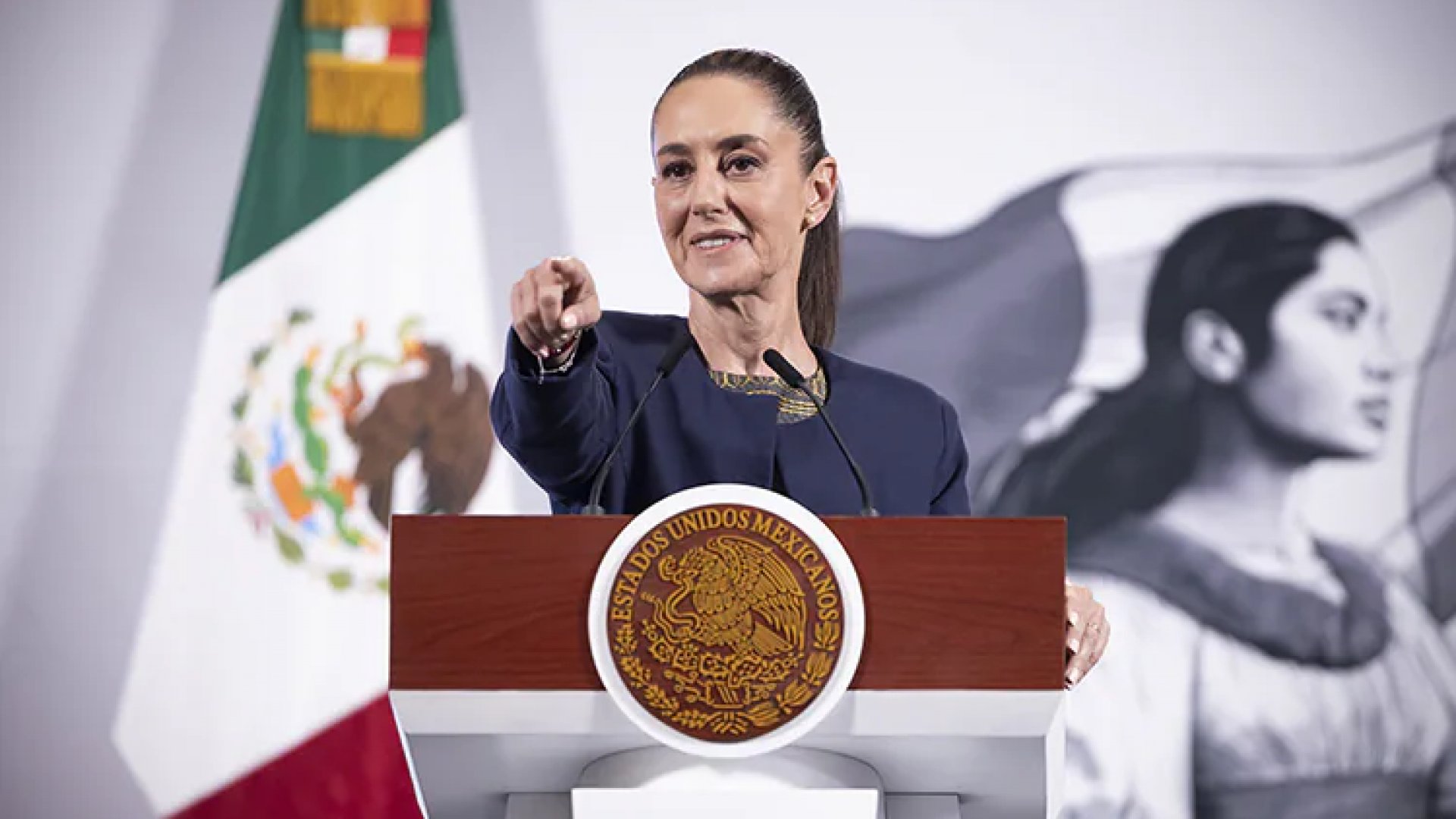 Sheinbaum rechaza recesión pronosticada por la OCDE por posibles aranceles de Trump