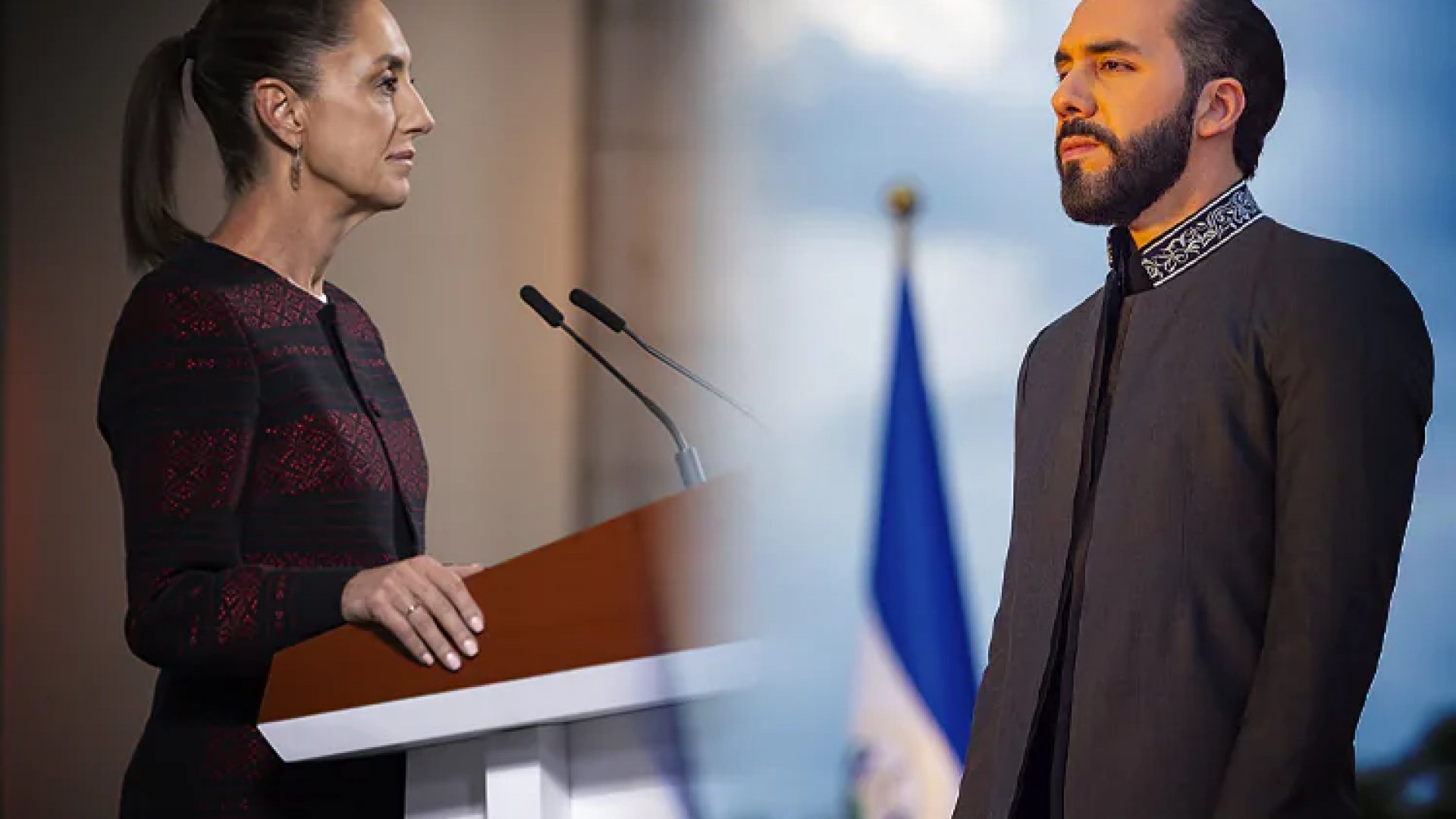Sheinbaum exige respeto a Bukele luego de cuestionar estrategia de seguridad en México