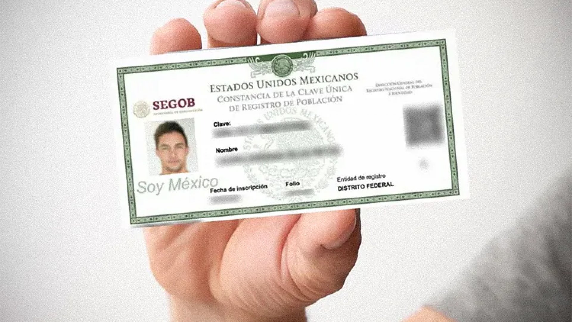 CURP incluirá foto y huellas dactilares para fortalecer búsqueda de desaparecidos: Godoy