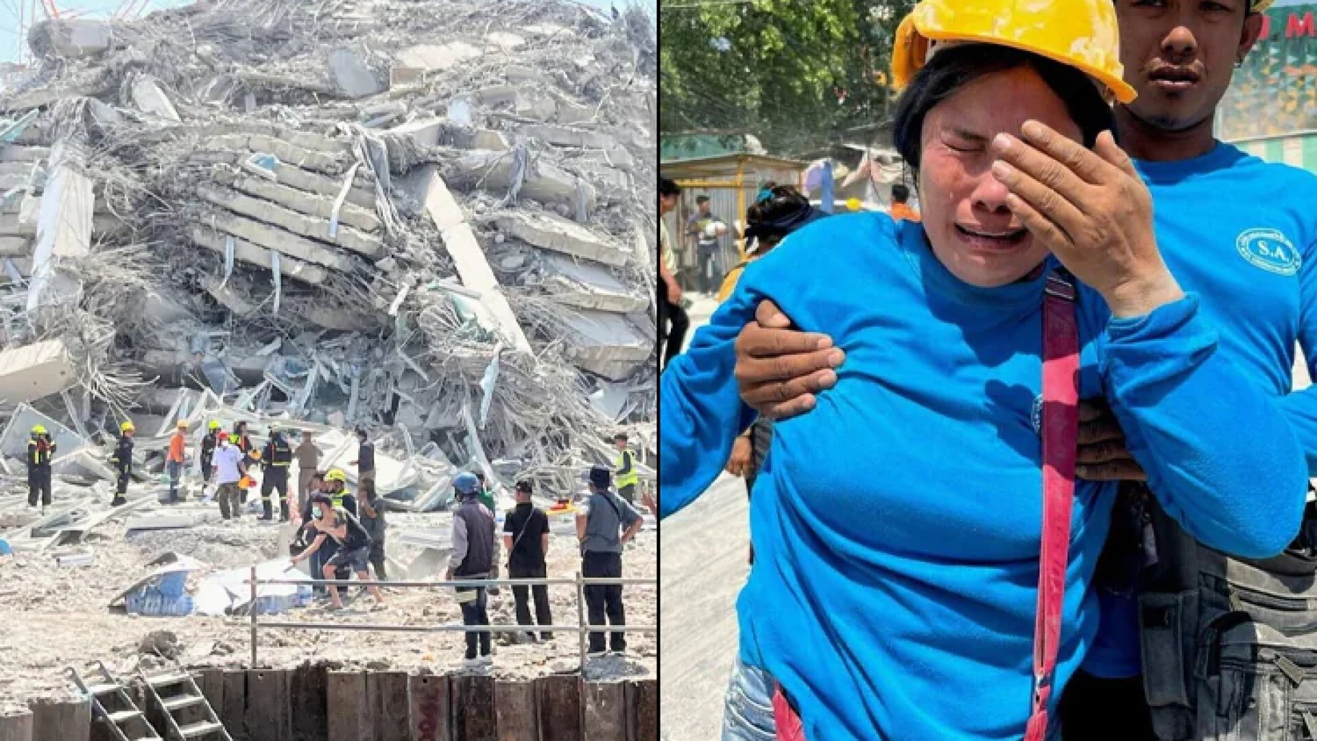 Terremoto en Myanmar deja 144 muertos y 732 heridos; colapsa edificio en Bangkok, Tailandia