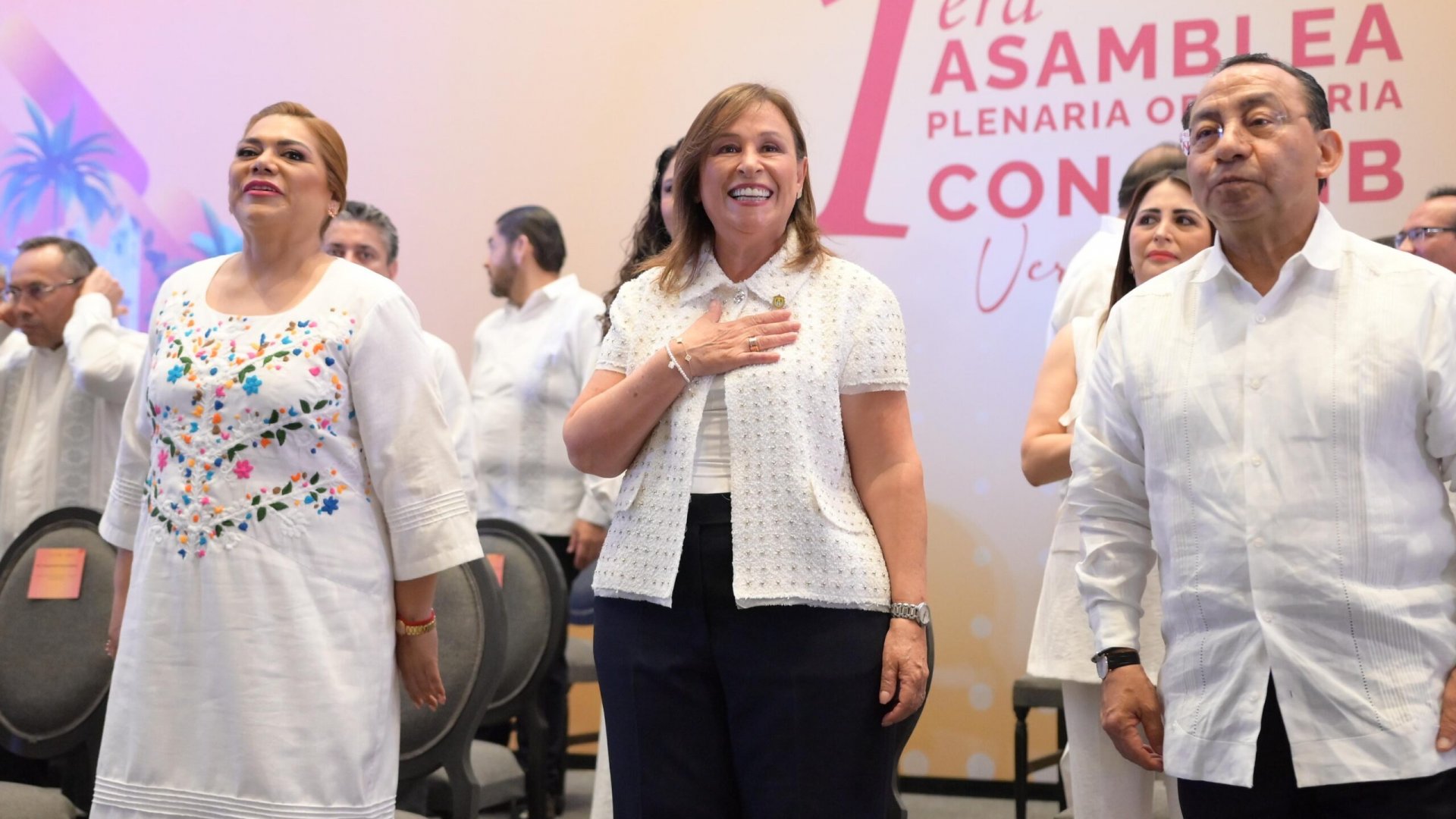 Rocío Nahle fortalece lazos con el Poder Judicial en Asamblea de la CONATRIB