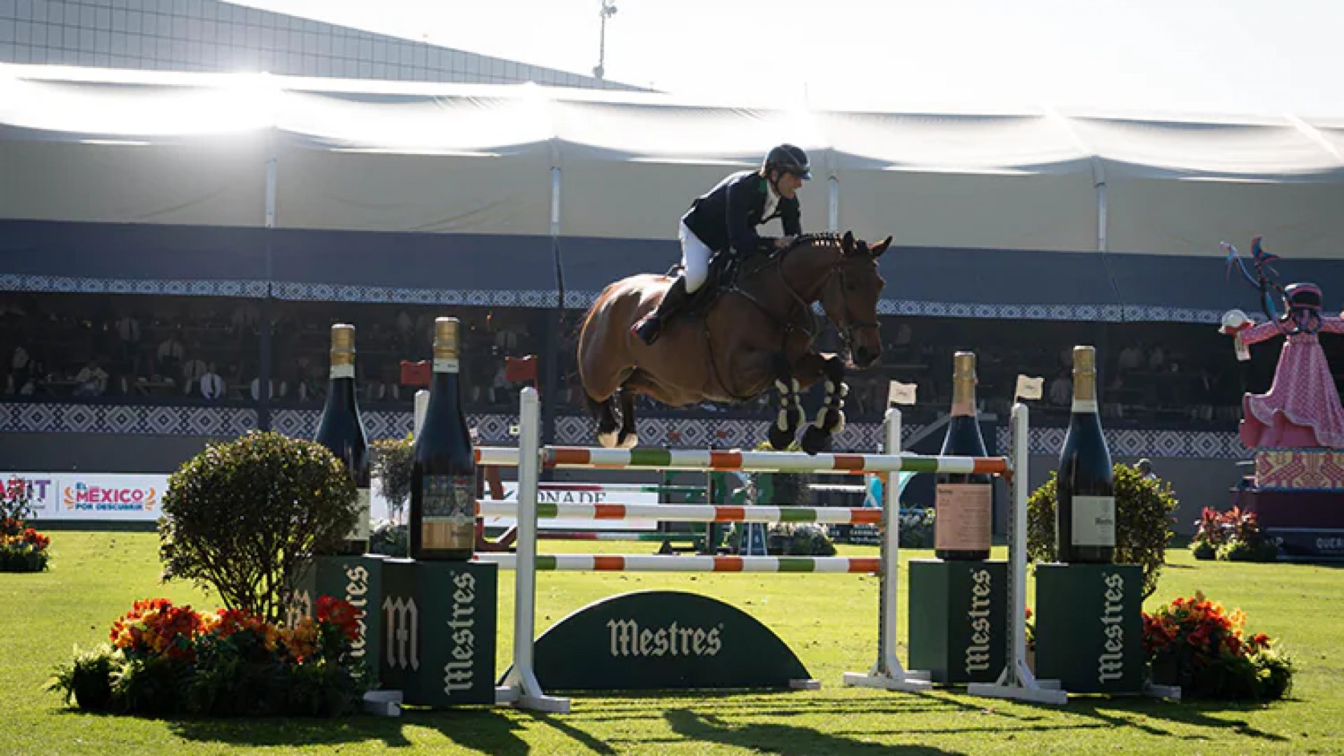 Arturo Parada logra bronce en el Trofeo Conade de equitación
