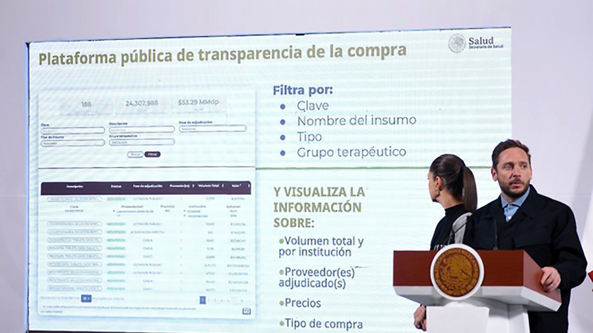 Sector Salud presenta Plataforma de Transparencia de la compra consolidada de medicamentos