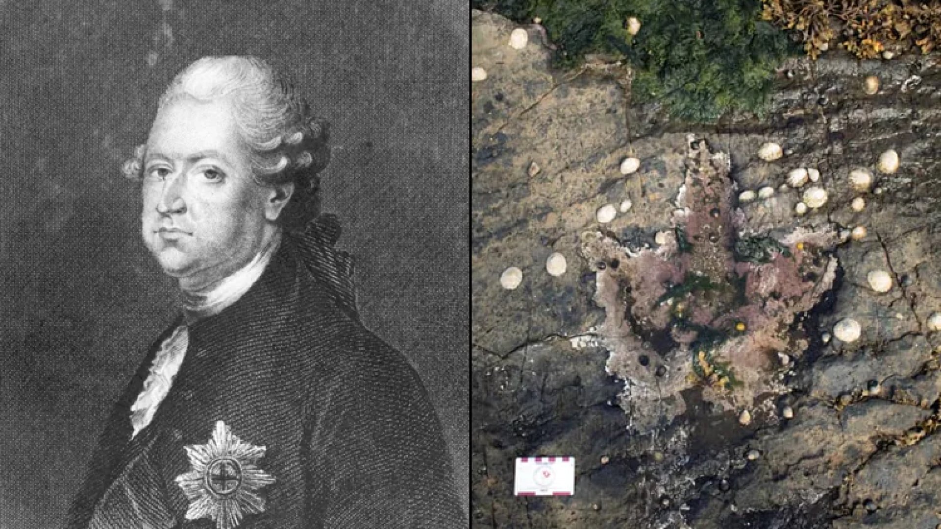 Huellas de dinosaurios emergen en refugio histórico del príncipe Carlos Eduardo Estuardo