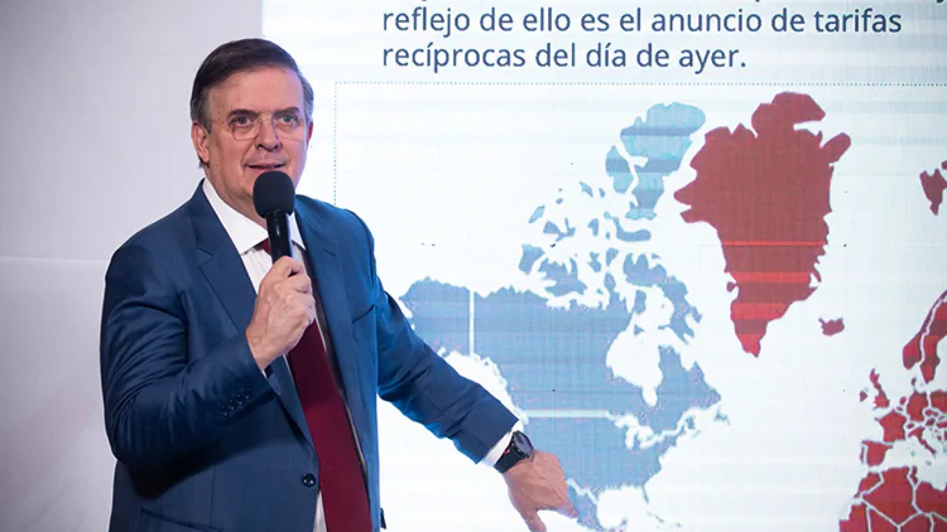 México obtiene trato preferencial en aranceles de EU por estrategia de Sheinbaum: Ebrard