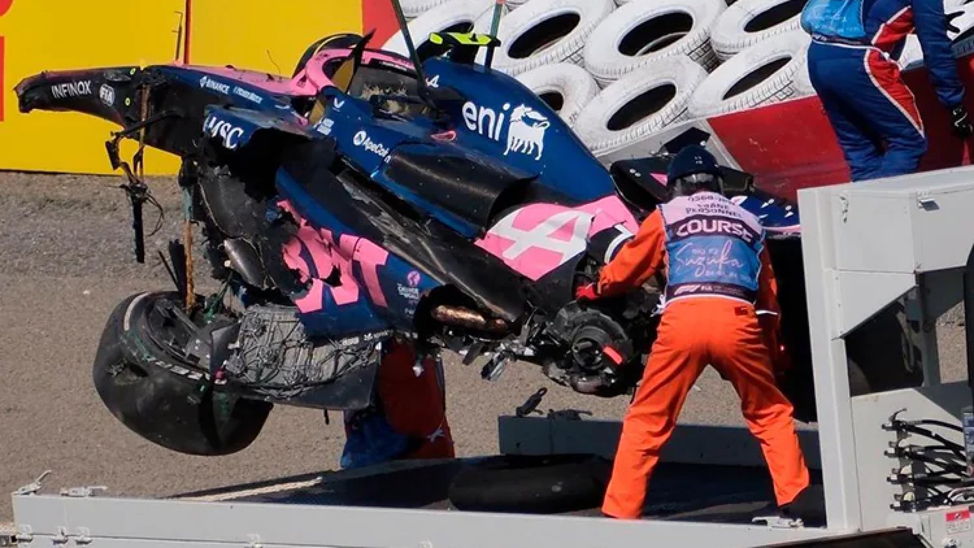 Fuerte choque de Jack Doohan en Suzuka se debió a un “error de cálculo”, admite Alpine