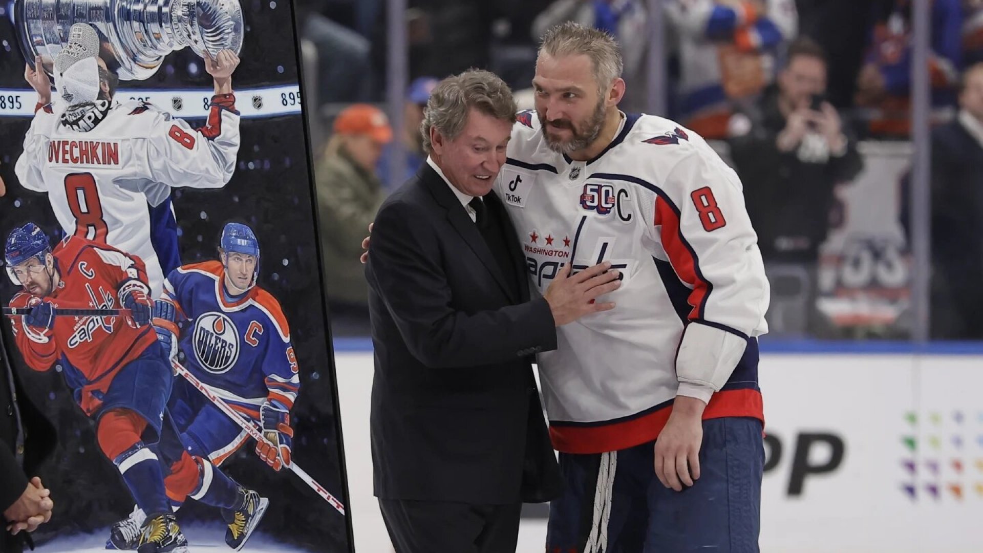 Alex Ovechkin hace historia: supera a Wayne Gretzky y se convierte en el máximo goleador de la NHL