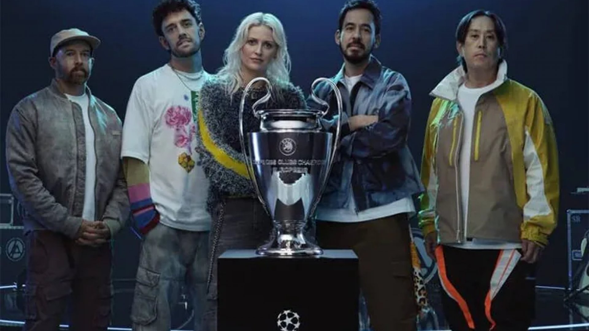 Linkin Park encabezará show de apertura de la Final de la Champions League 2025