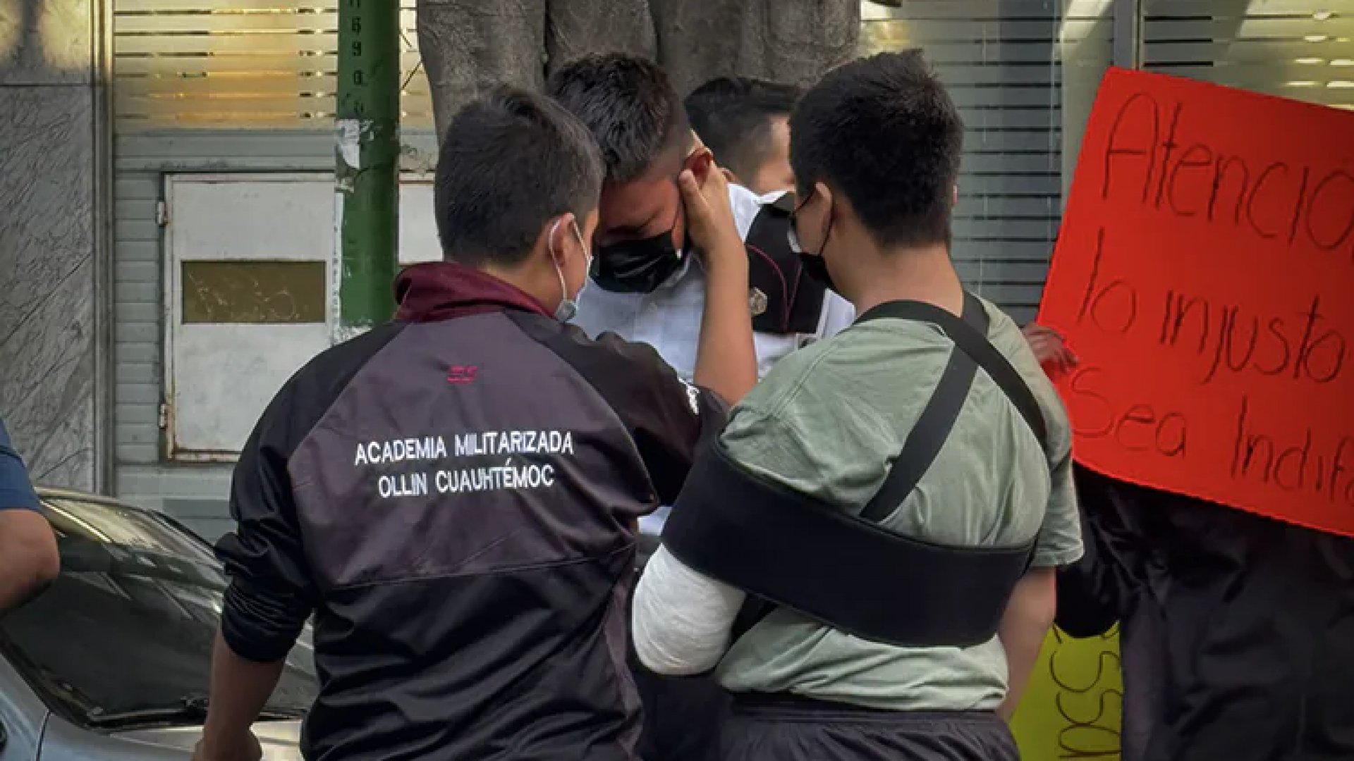 Muerte del niño Erick en escuela militarizada desata el furor; Sheinbaum asegura pesquisa