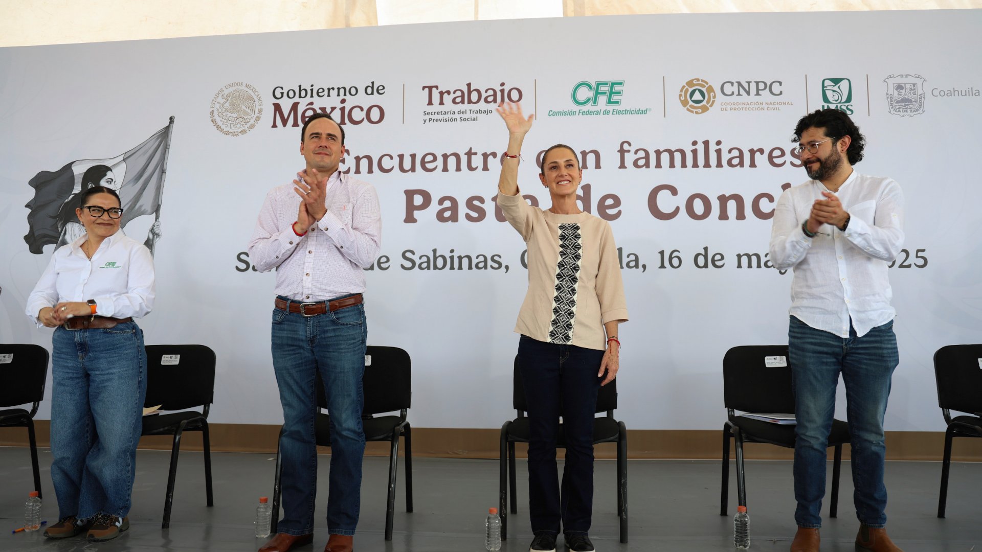 Sheinbaum promete rescatar a todos los mineros