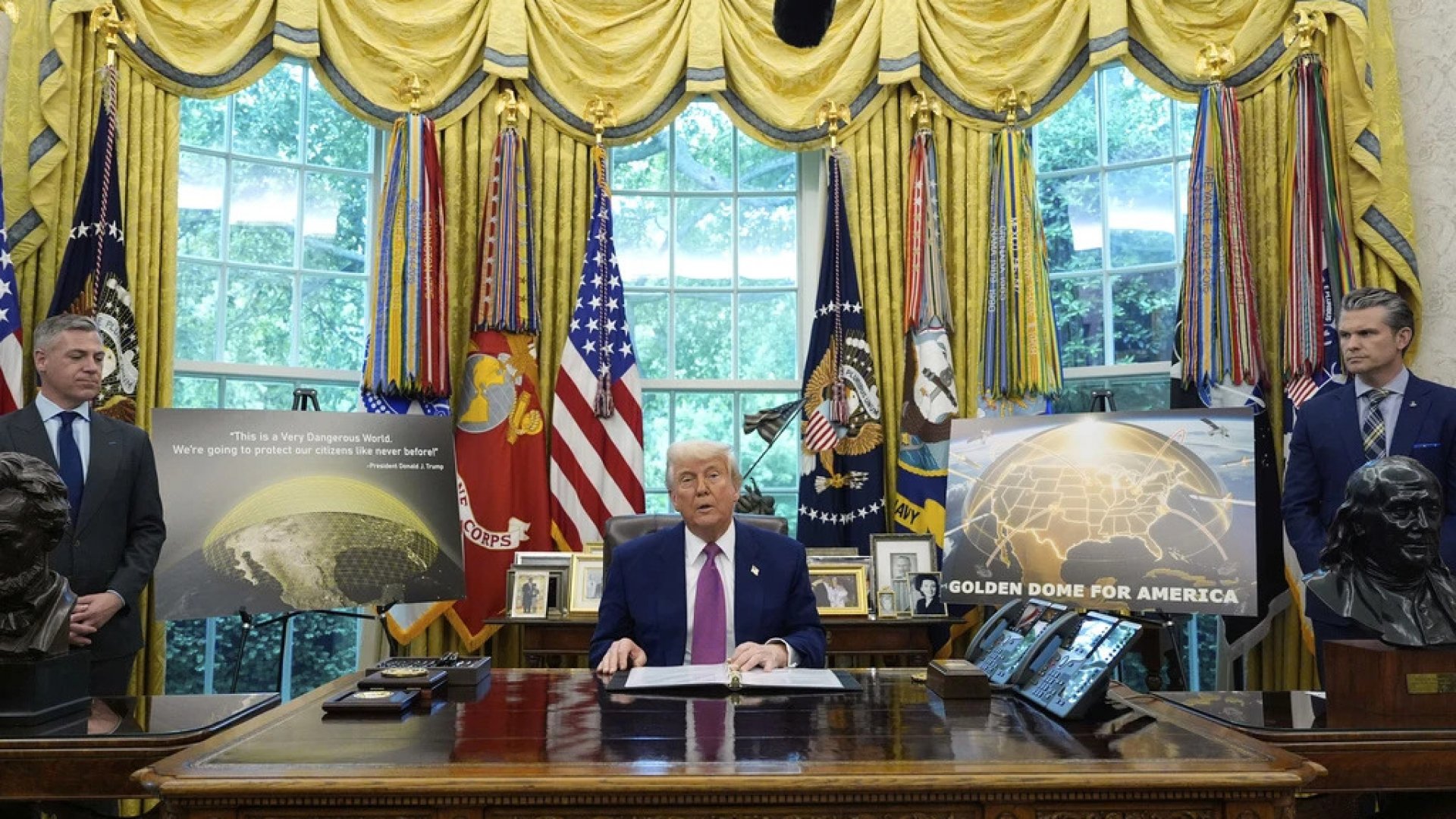 Trump desvela “Cúpula Dorada”: ¡Defensa de otro nivel!