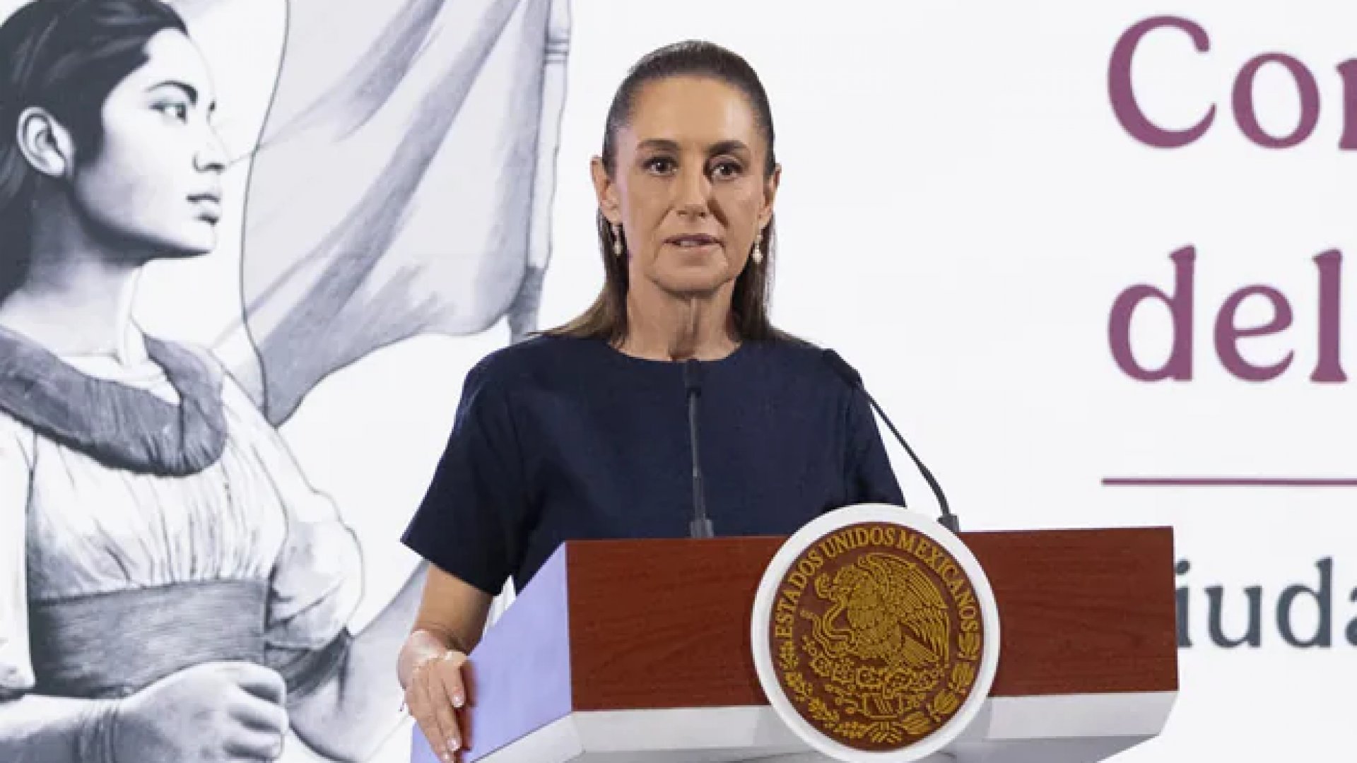 Descarta Sheinbaum reunirse con la CNTE y se pronuncia sobre las protestas y agresiones