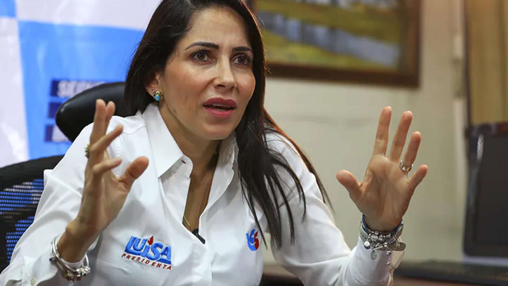 Luisa González desconoce investidura de Noboa y reitera fraude… sin pruebas