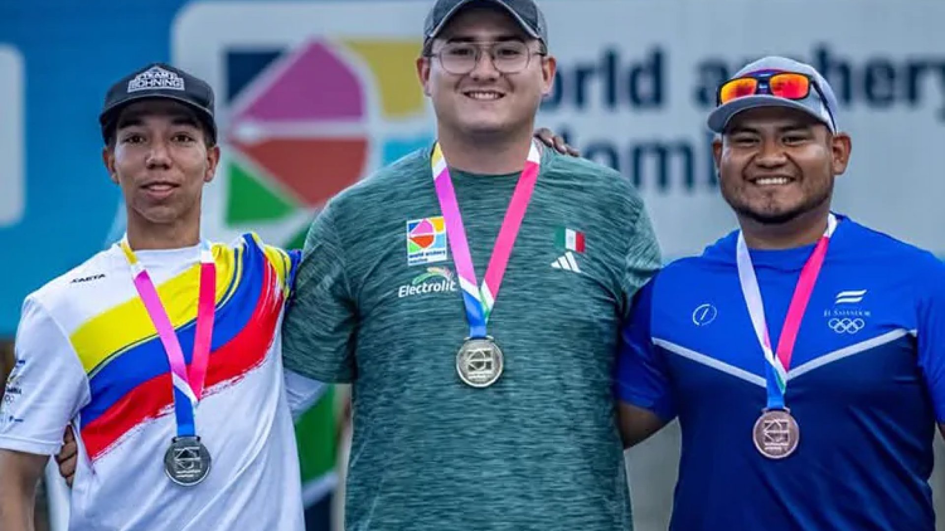 México gana medallas y tercer lugar general en Abierto Sudamericano de Tiro con Arco