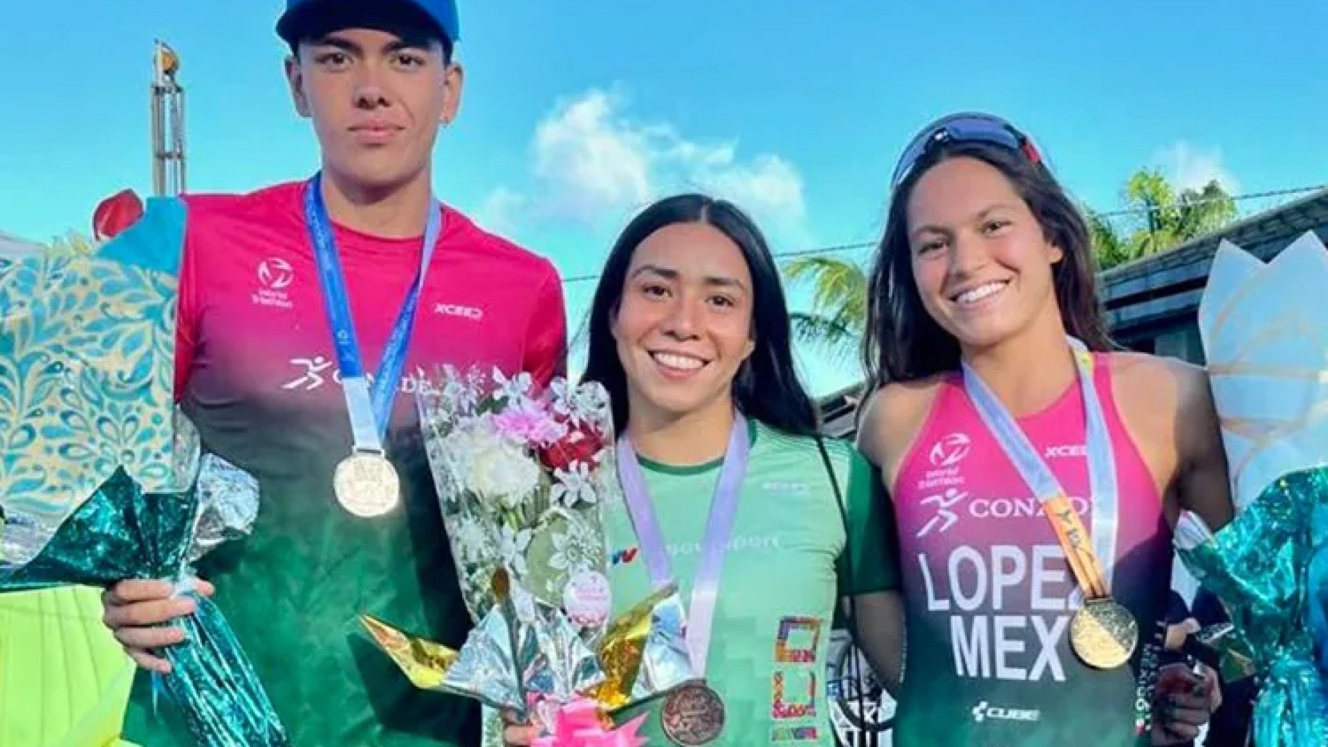 México se adueña de cinco medallas en el Campeonato Panamericano de Triatlón 2025