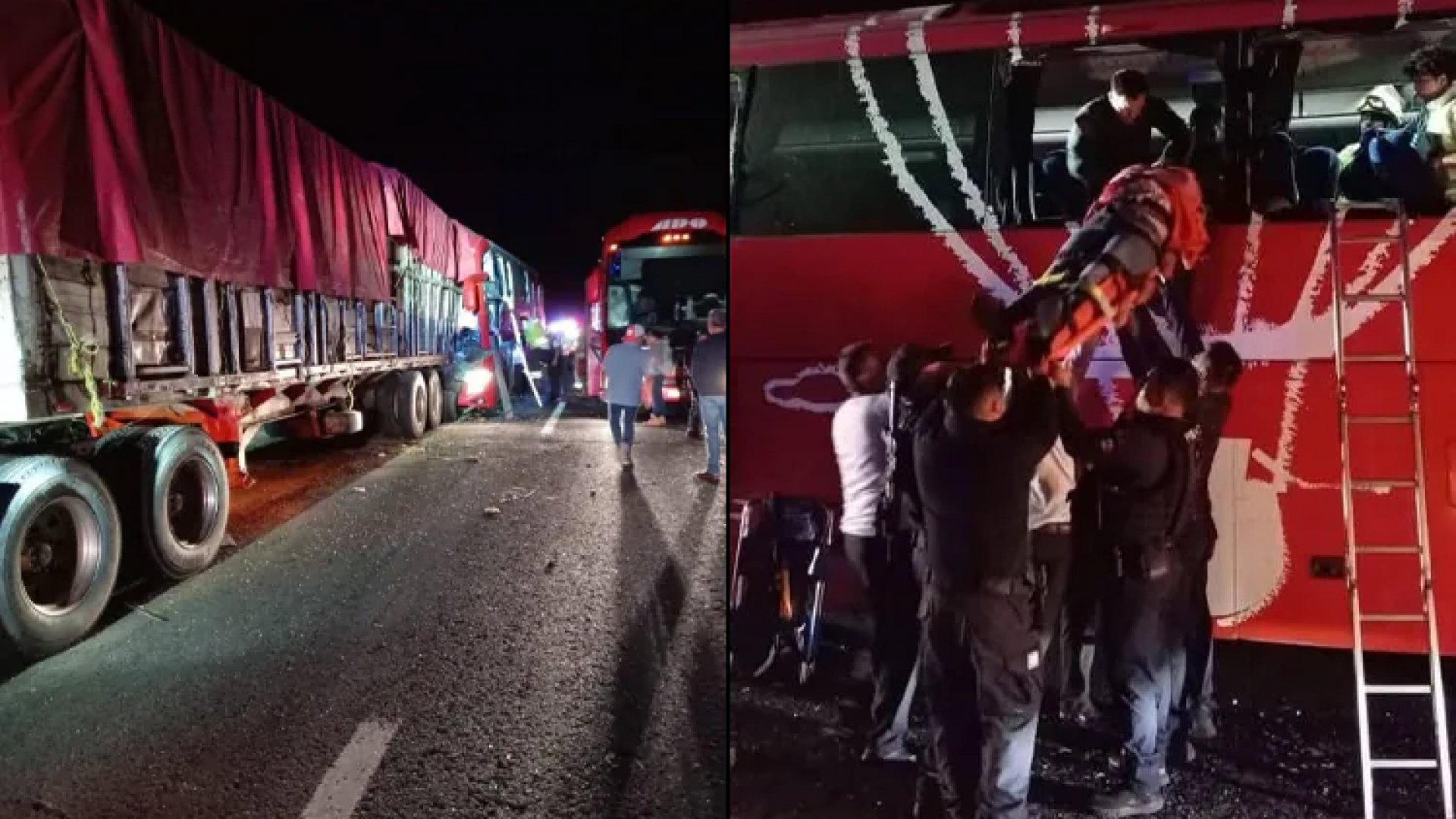 Fatal accidente en autopista entre La Tinaja y Cosoleacaque deja un muerto y 27 heridos